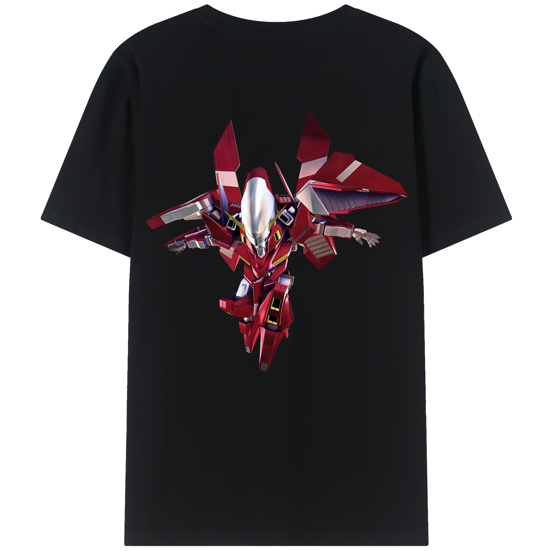 （画像用） 機動戦士ガンダム Mobile Suit Gundam レディース半袖Tシャツ(バックプリント)