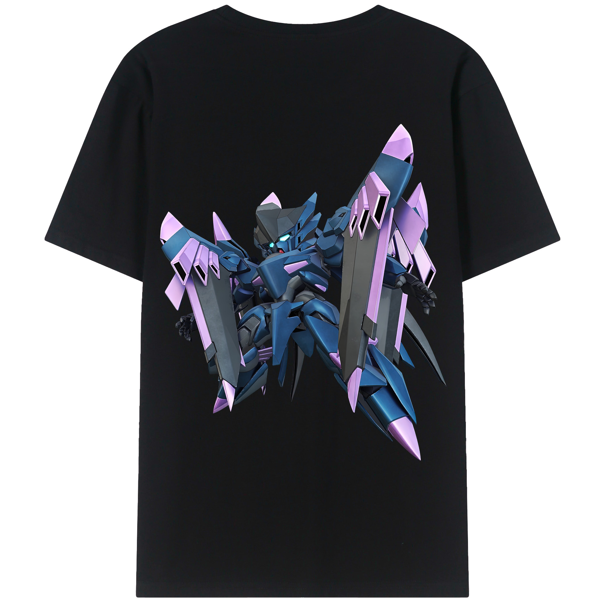 （画像用） 機動戦士ガンダム Mobile Suit Gundam レディース半袖Tシャツ(バックプリント)