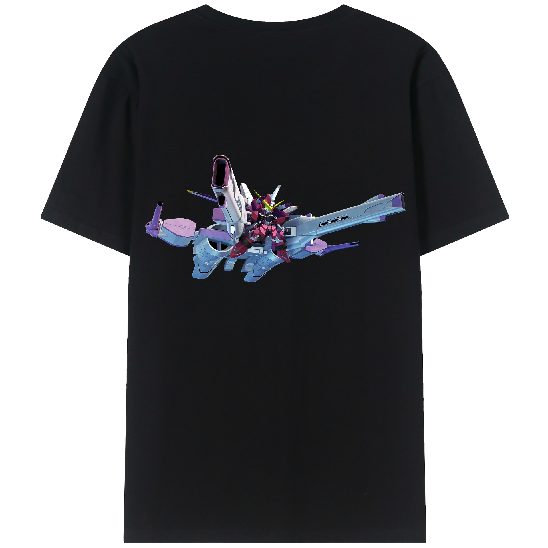 （画像用） 機動戦士ガンダム Mobile Suit Gundam レディース半袖Tシャツ(バックプリント)