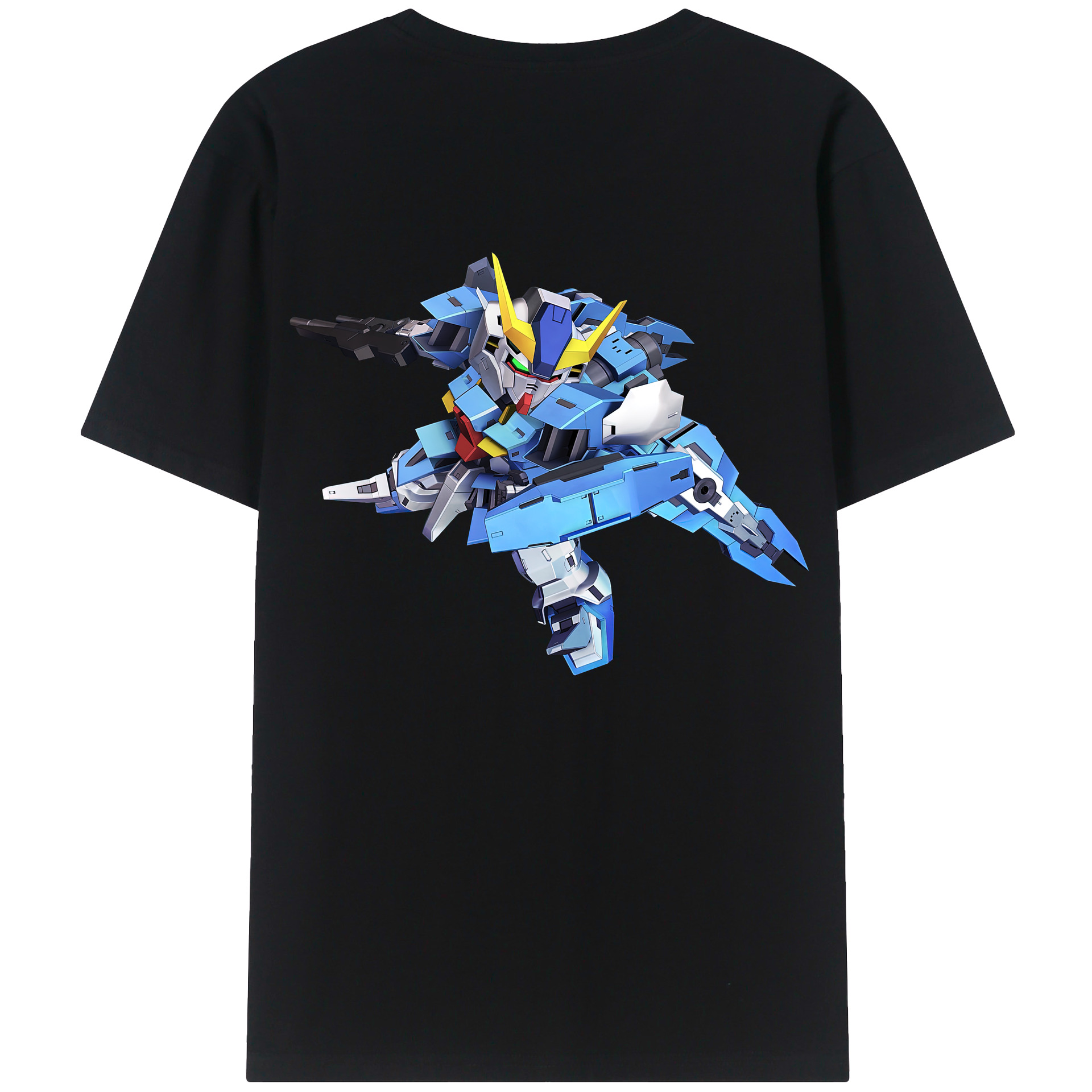 （画像用） 機動戦士ガンダム Mobile Suit Gundam レディース半袖Tシャツ(バックプリント)