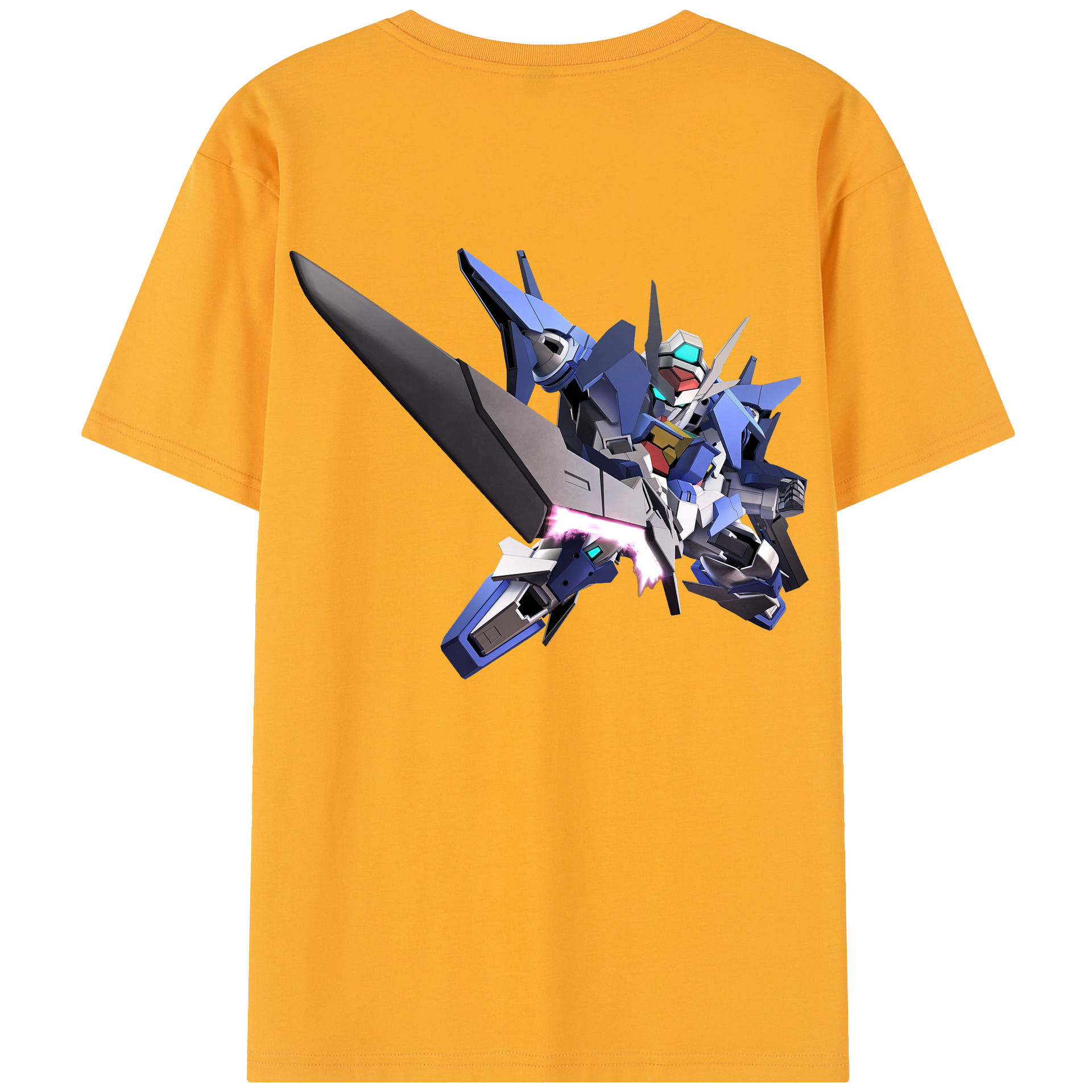 （画像用） 機動戦士ガンダム Mobile Suit Gundam レディース半袖Tシャツ(バックプリント)