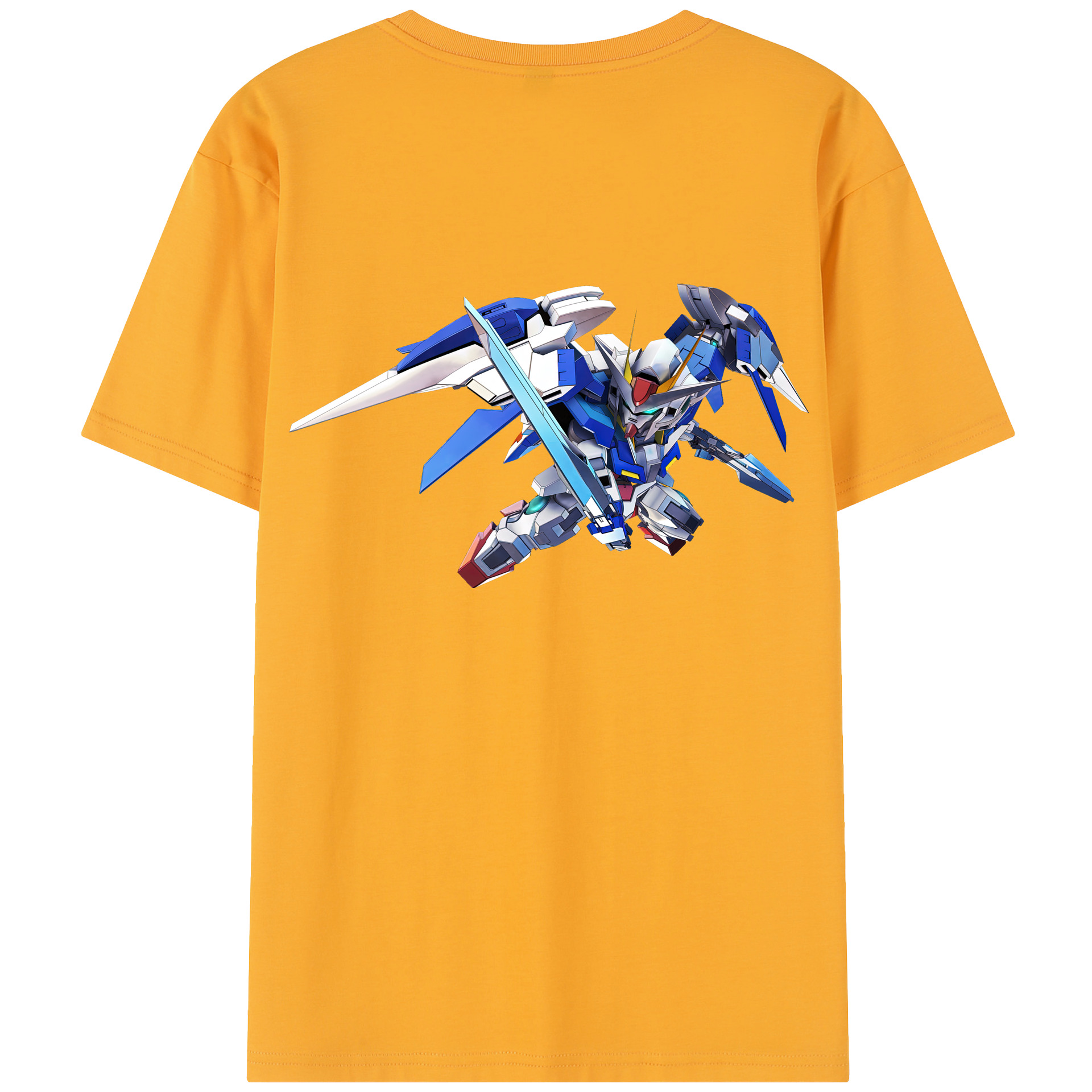 （画像用） 機動戦士ガンダム Mobile Suit Gundam レディース半袖Tシャツ(バックプリント)