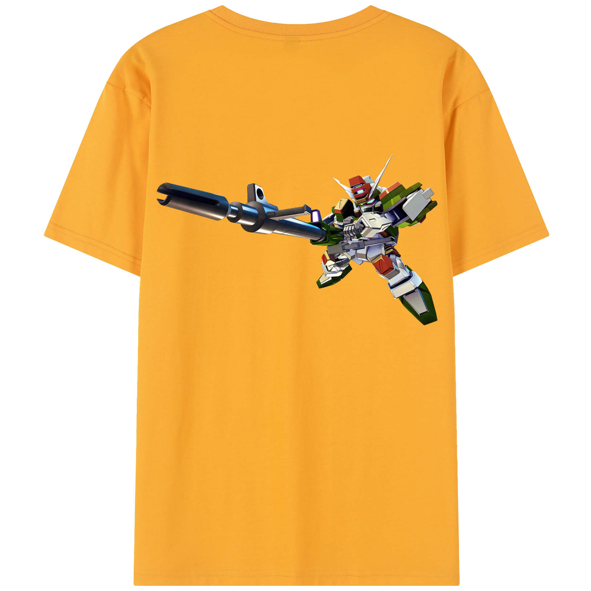 （画像用） 機動戦士ガンダム Mobile Suit Gundam レディース半袖Tシャツ(バックプリント)