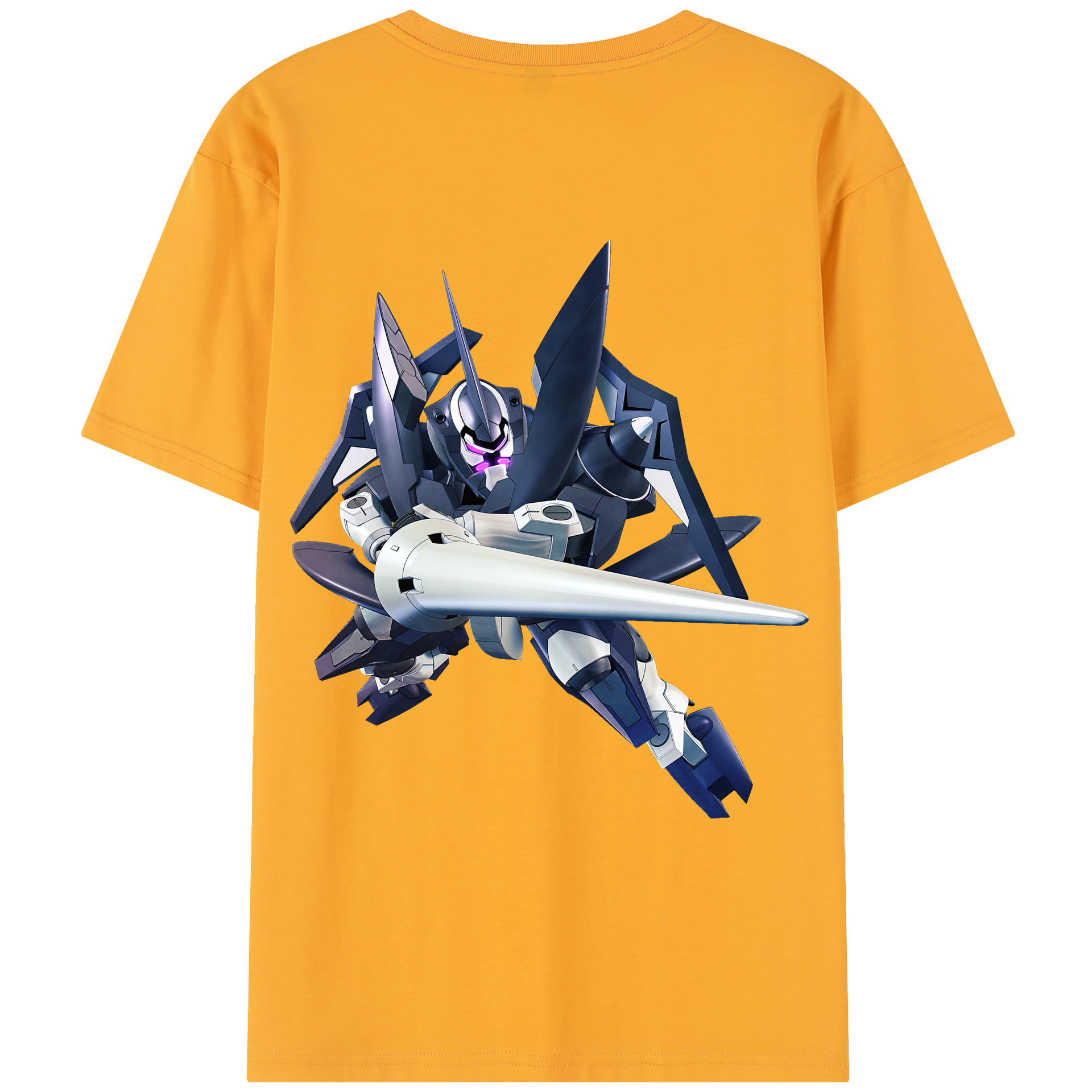 （画像用） 機動戦士ガンダム Mobile Suit Gundam レディース半袖Tシャツ(バックプリント)