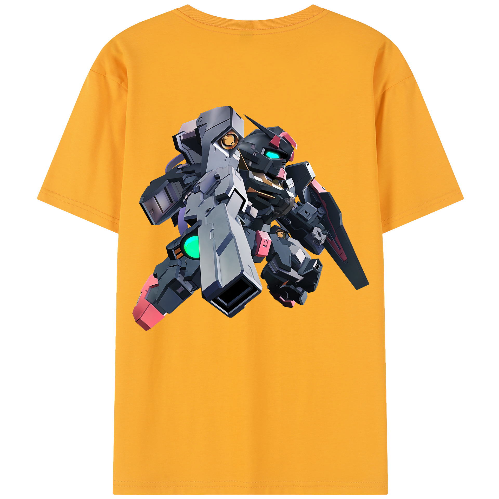 （画像用） 機動戦士ガンダム Mobile Suit Gundam レディース半袖Tシャツ(バックプリント)