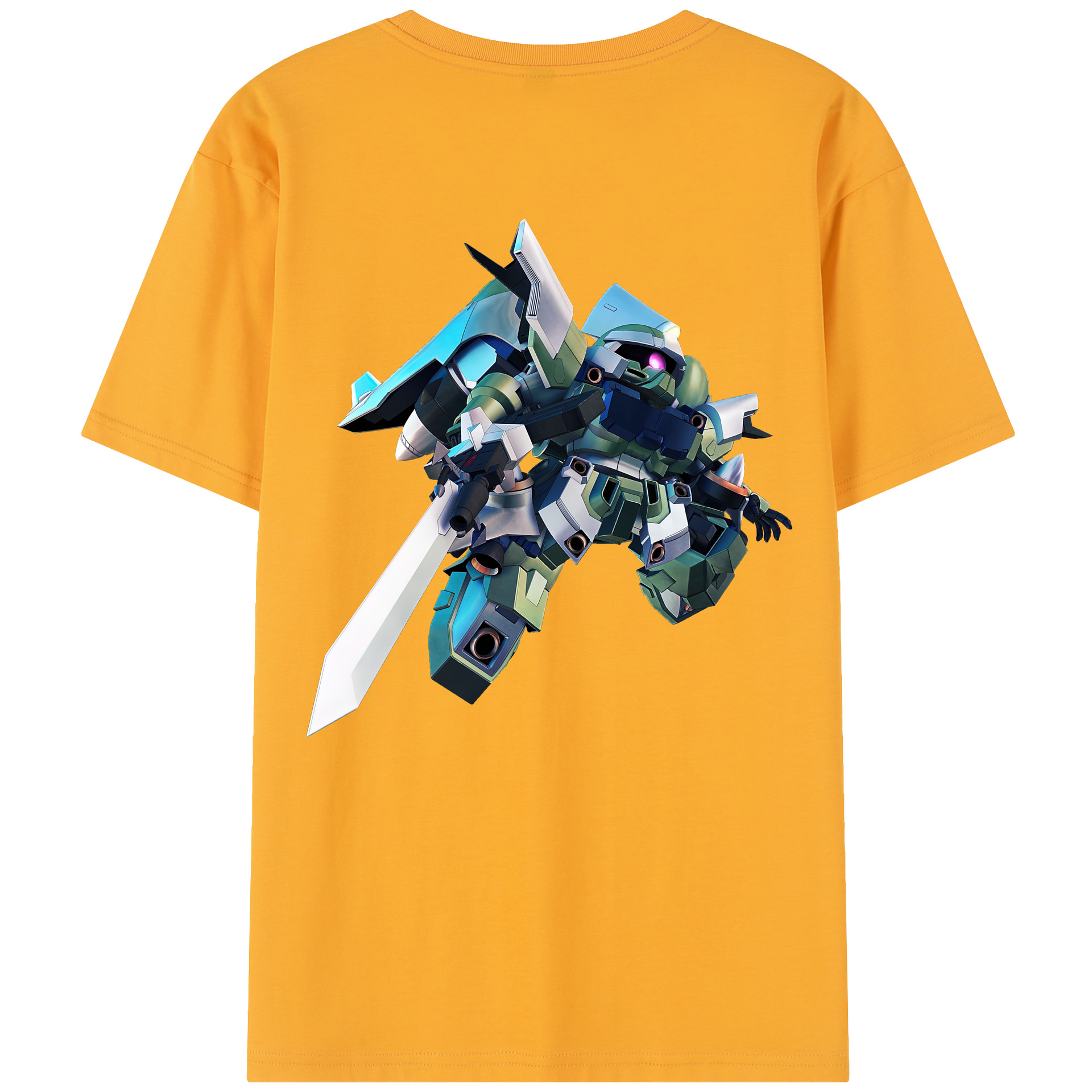 （画像用） 機動戦士ガンダム Mobile Suit Gundam レディース半袖Tシャツ(バックプリント)