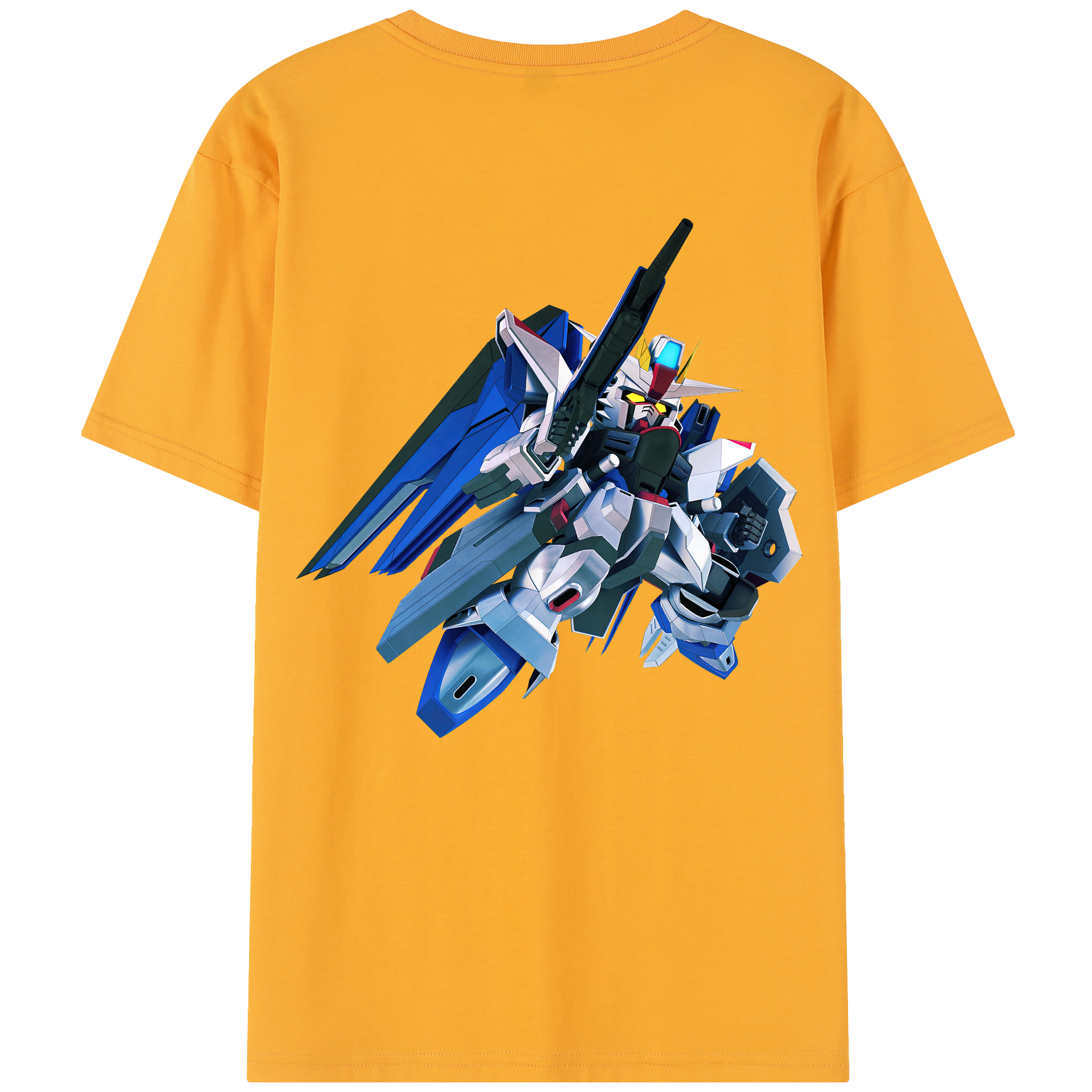 （画像用） 機動戦士ガンダム Mobile Suit Gundam レディース半袖Tシャツ(バックプリント)