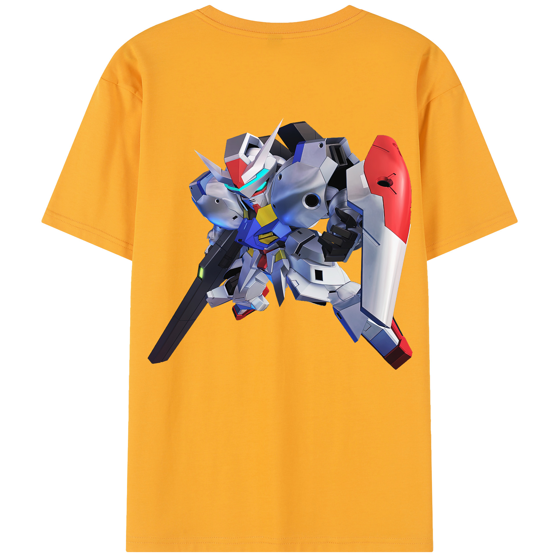 （画像用） 機動戦士ガンダム Mobile Suit Gundam レディース半袖Tシャツ(バックプリント)