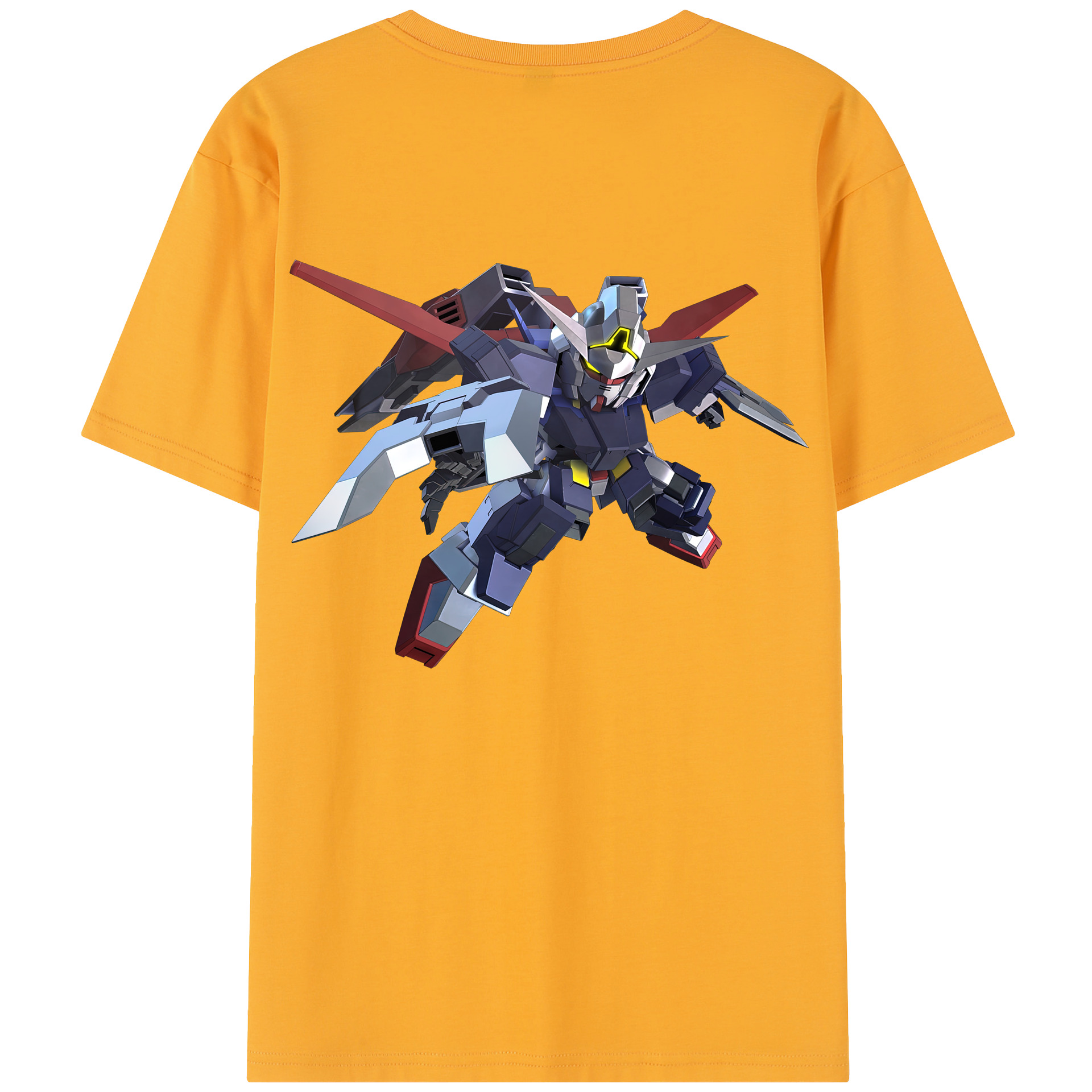 （画像用） 機動戦士ガンダム Mobile Suit Gundam レディース半袖Tシャツ(バックプリント)