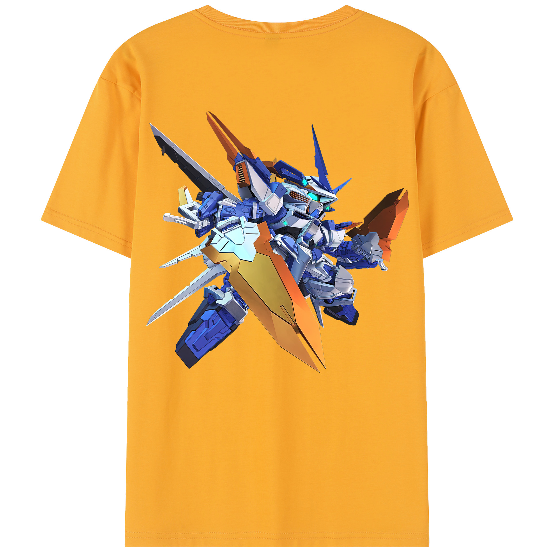 （画像用） 機動戦士ガンダム Mobile Suit Gundam レディース半袖Tシャツ(バックプリント)
