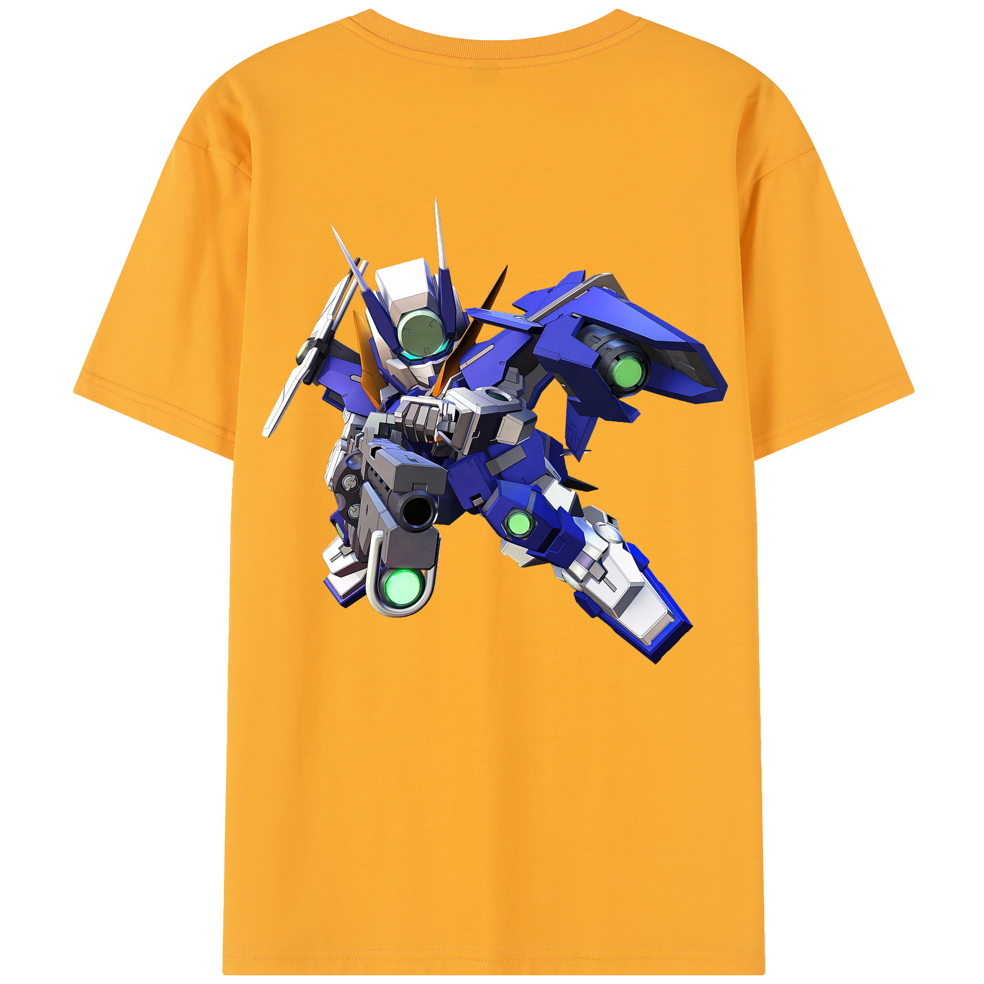 （画像用） 機動戦士ガンダム Mobile Suit Gundam レディース半袖Tシャツ(バックプリント)