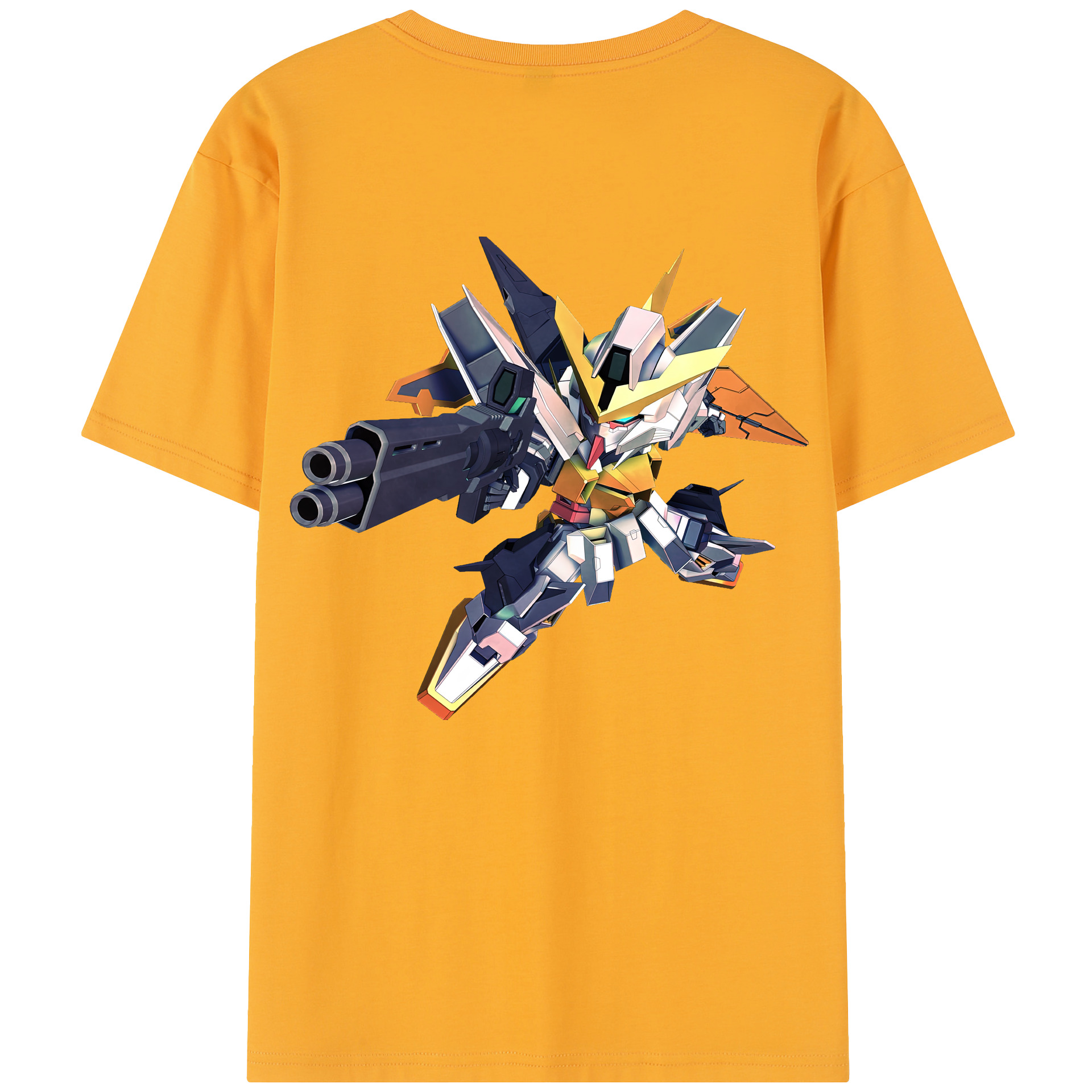（画像用） 機動戦士ガンダム Mobile Suit Gundam レディース半袖Tシャツ(バックプリント)