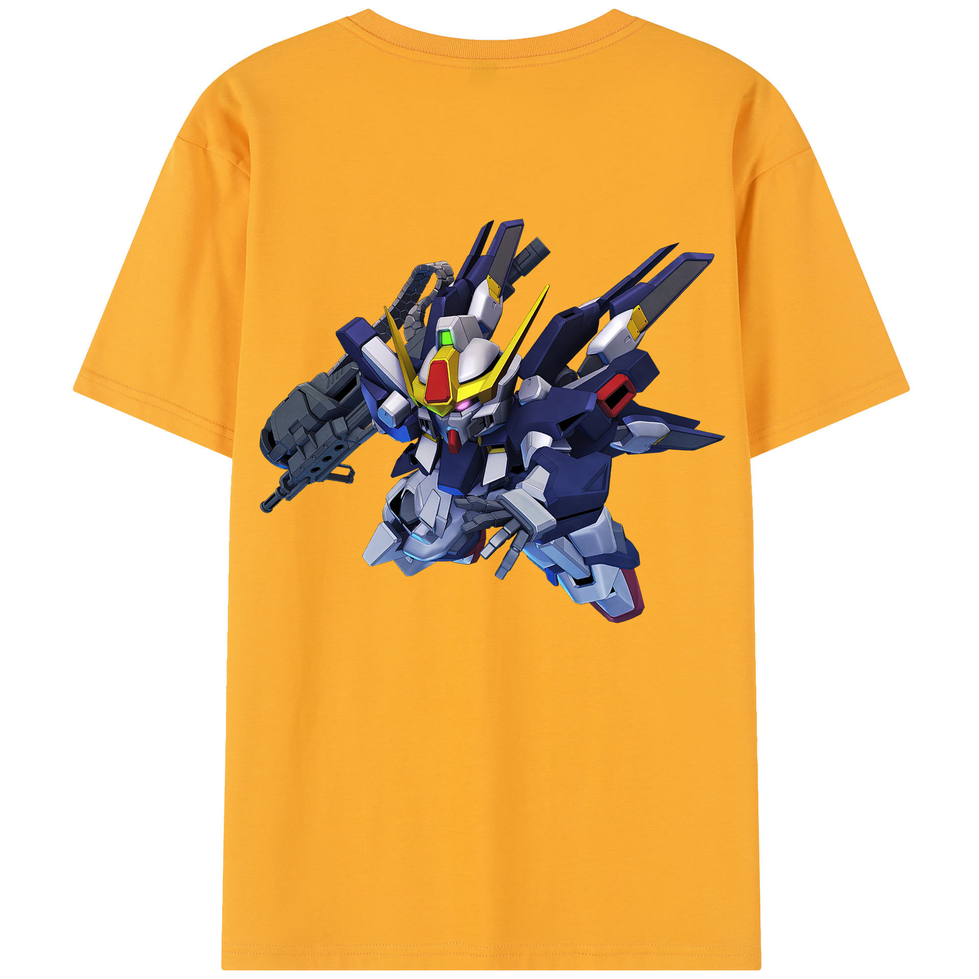 （画像用） 機動戦士ガンダム Mobile Suit Gundam レディース半袖Tシャツ(バックプリント)