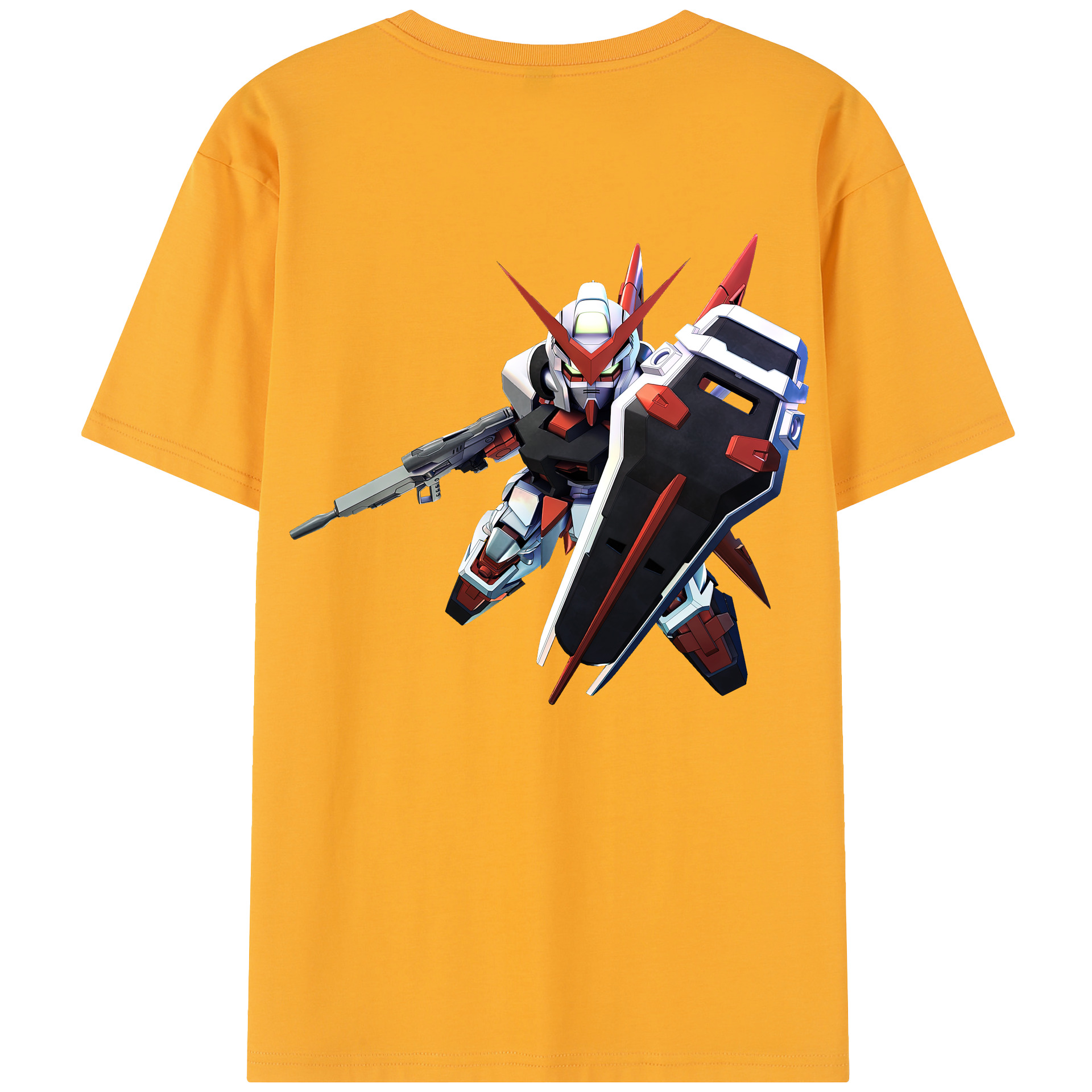 （画像用） 機動戦士ガンダム Mobile Suit Gundam レディース半袖Tシャツ(バックプリント)