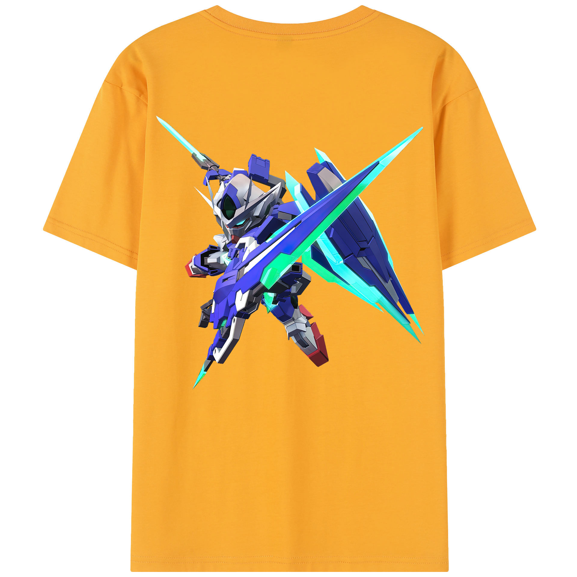 （画像用） 機動戦士ガンダム Mobile Suit Gundam レディース半袖Tシャツ(バックプリント)