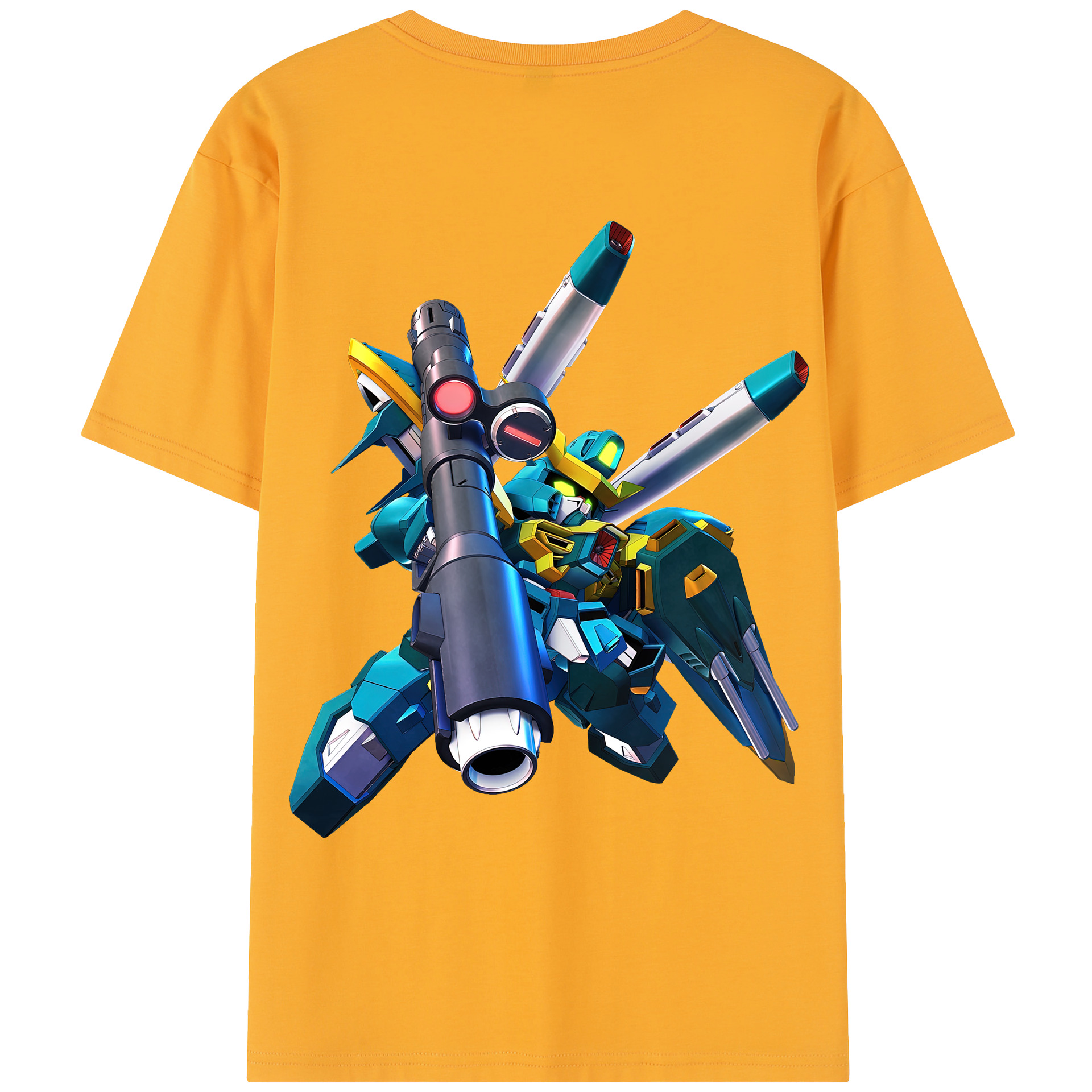 （画像用） 機動戦士ガンダム Mobile Suit Gundam レディース半袖Tシャツ(バックプリント)