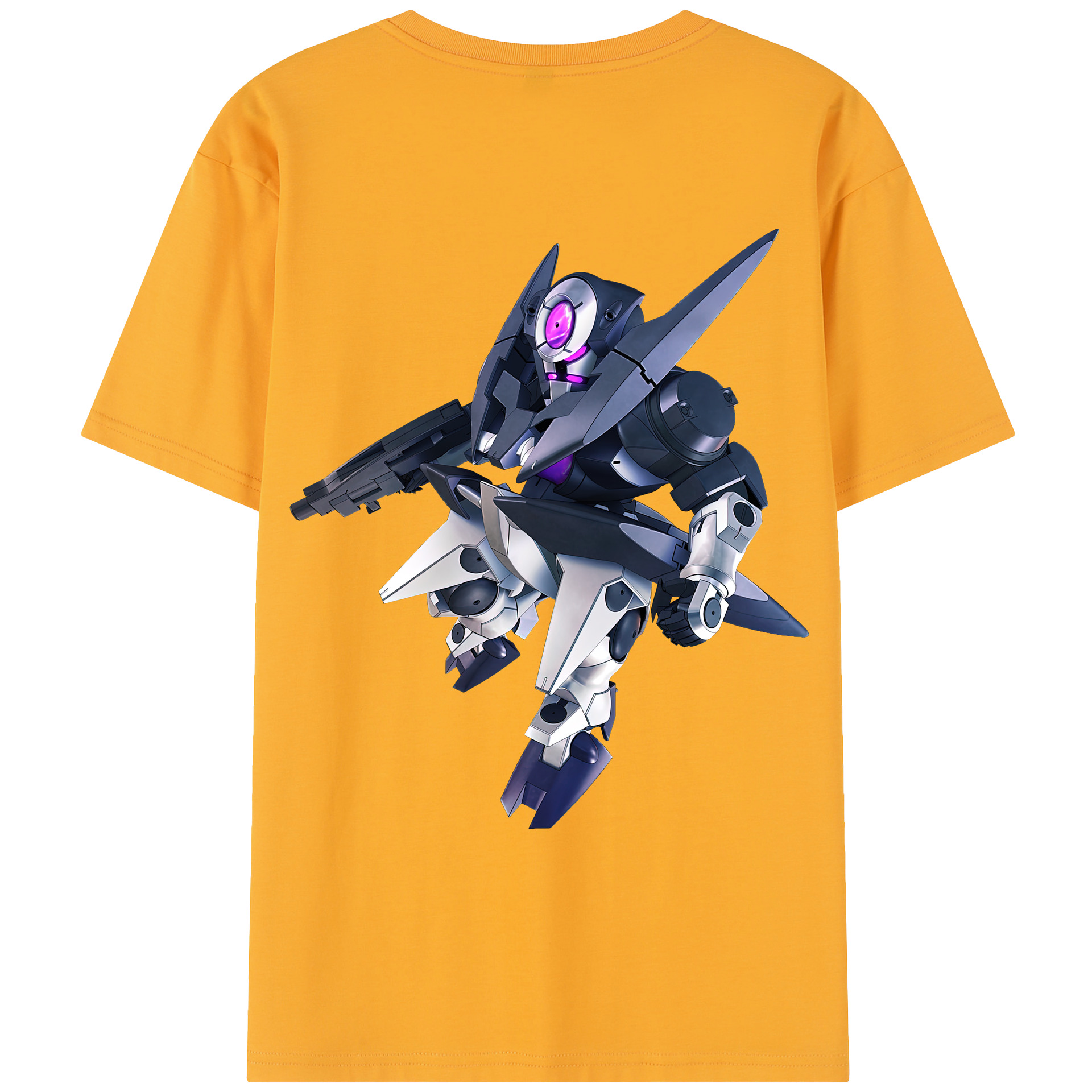 （画像用） 機動戦士ガンダム Mobile Suit Gundam レディース半袖Tシャツ(バックプリント)