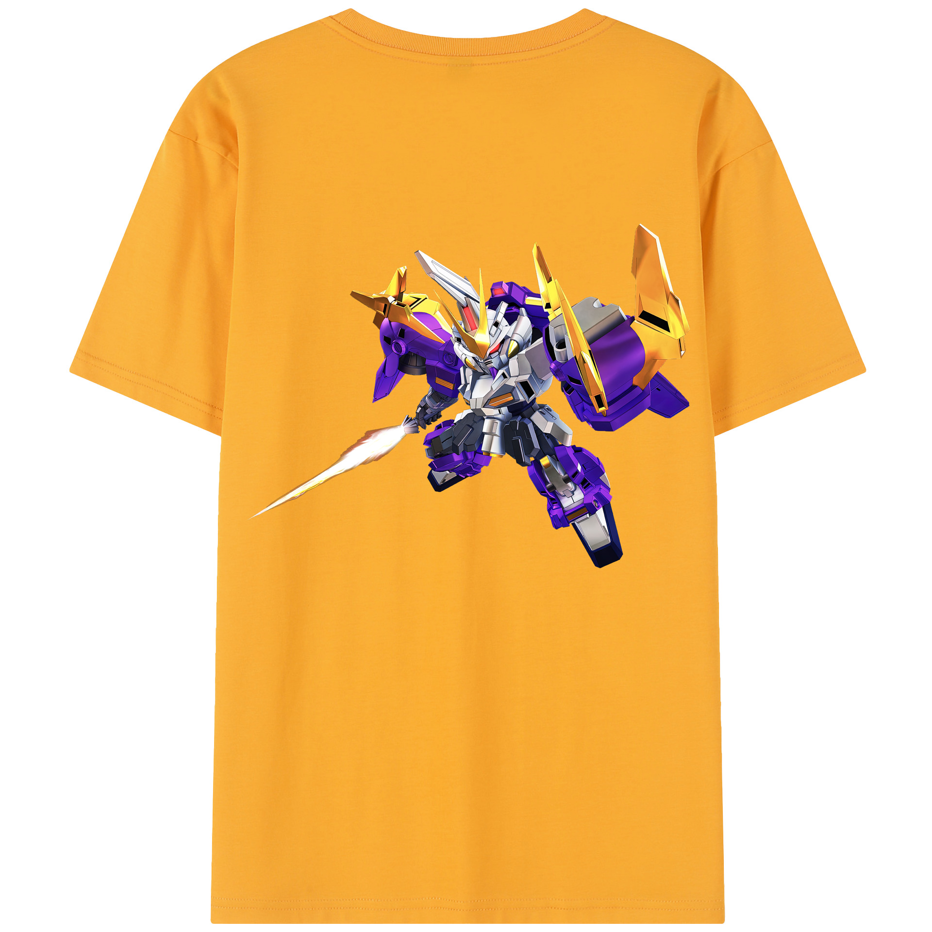（画像用） 機動戦士ガンダム Mobile Suit Gundam レディース半袖Tシャツ(バックプリント)