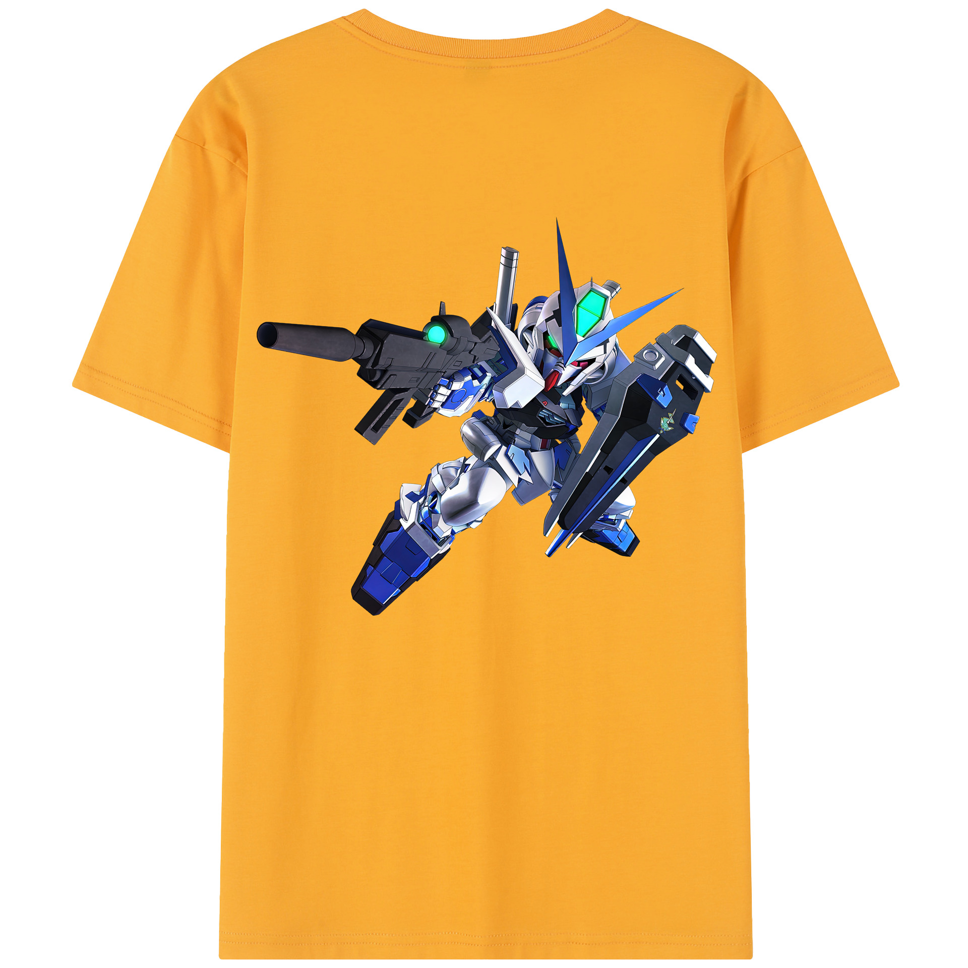 （画像用） 機動戦士ガンダム Mobile Suit Gundam レディース半袖Tシャツ(バックプリント)