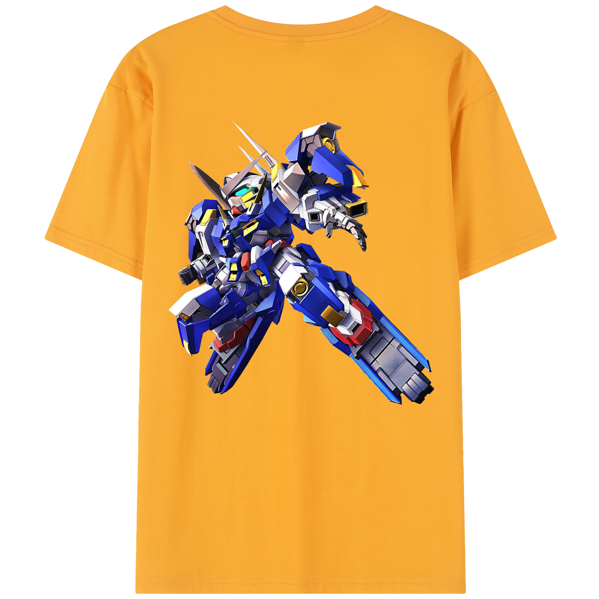（画像用） 機動戦士ガンダム Mobile Suit Gundam レディース半袖Tシャツ(バックプリント)