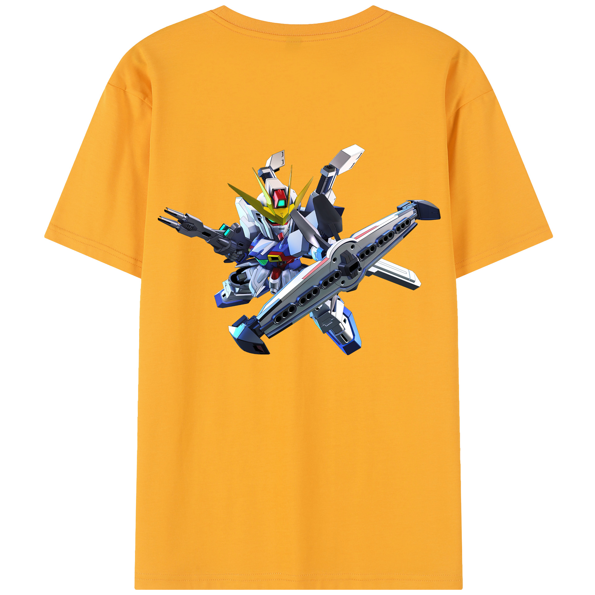 （画像用） 機動戦士ガンダム Mobile Suit Gundam レディース半袖Tシャツ(バックプリント)