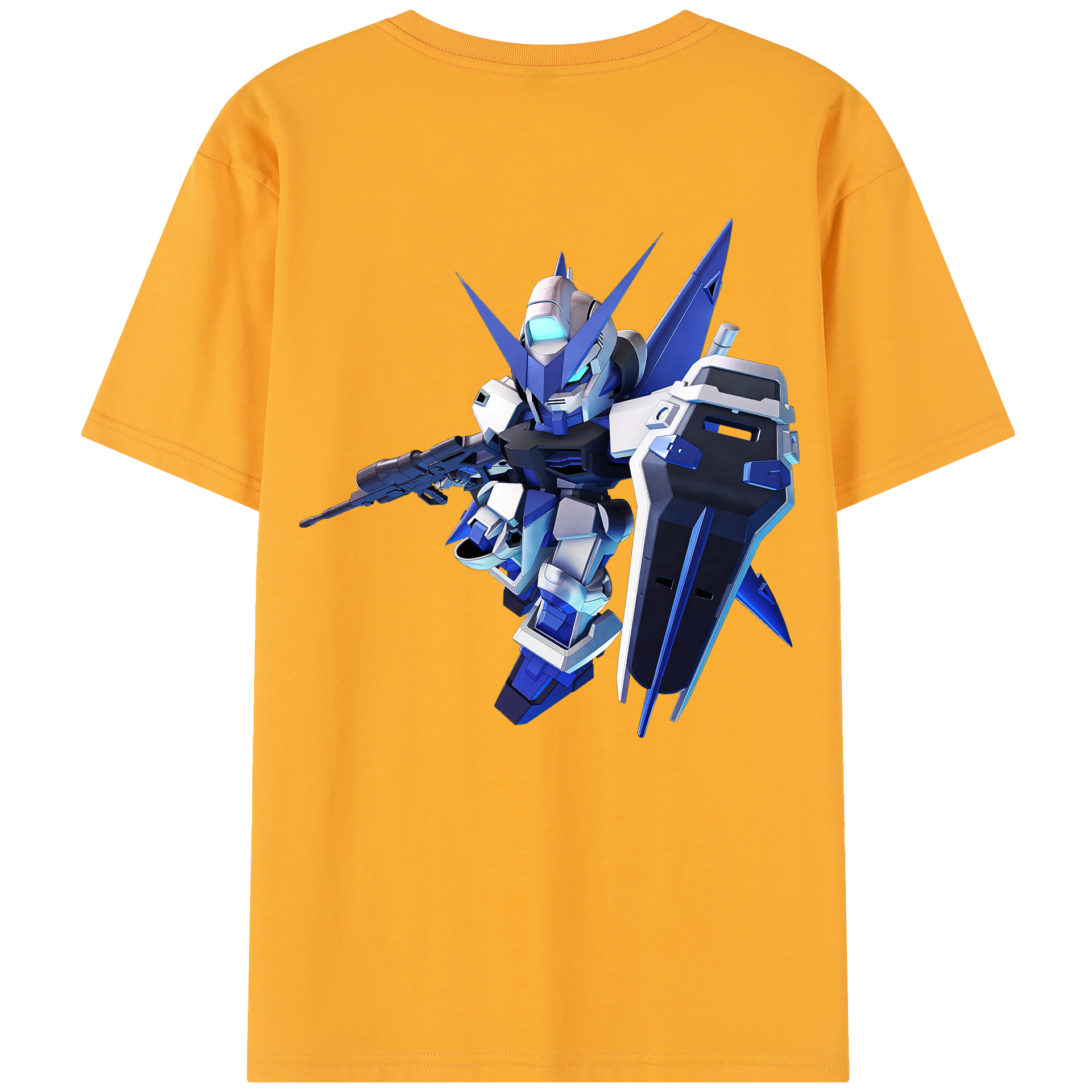 （画像用） 機動戦士ガンダム Mobile Suit Gundam レディース半袖Tシャツ(バックプリント)