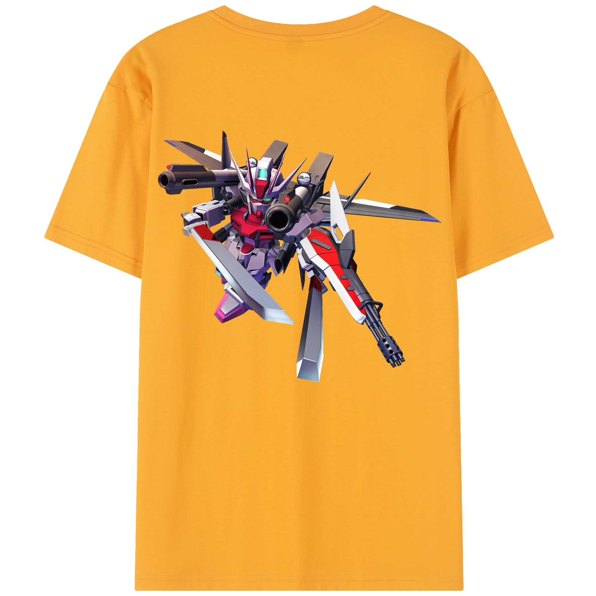 （画像用） 機動戦士ガンダム Mobile Suit Gundam レディース半袖Tシャツ(バックプリント)