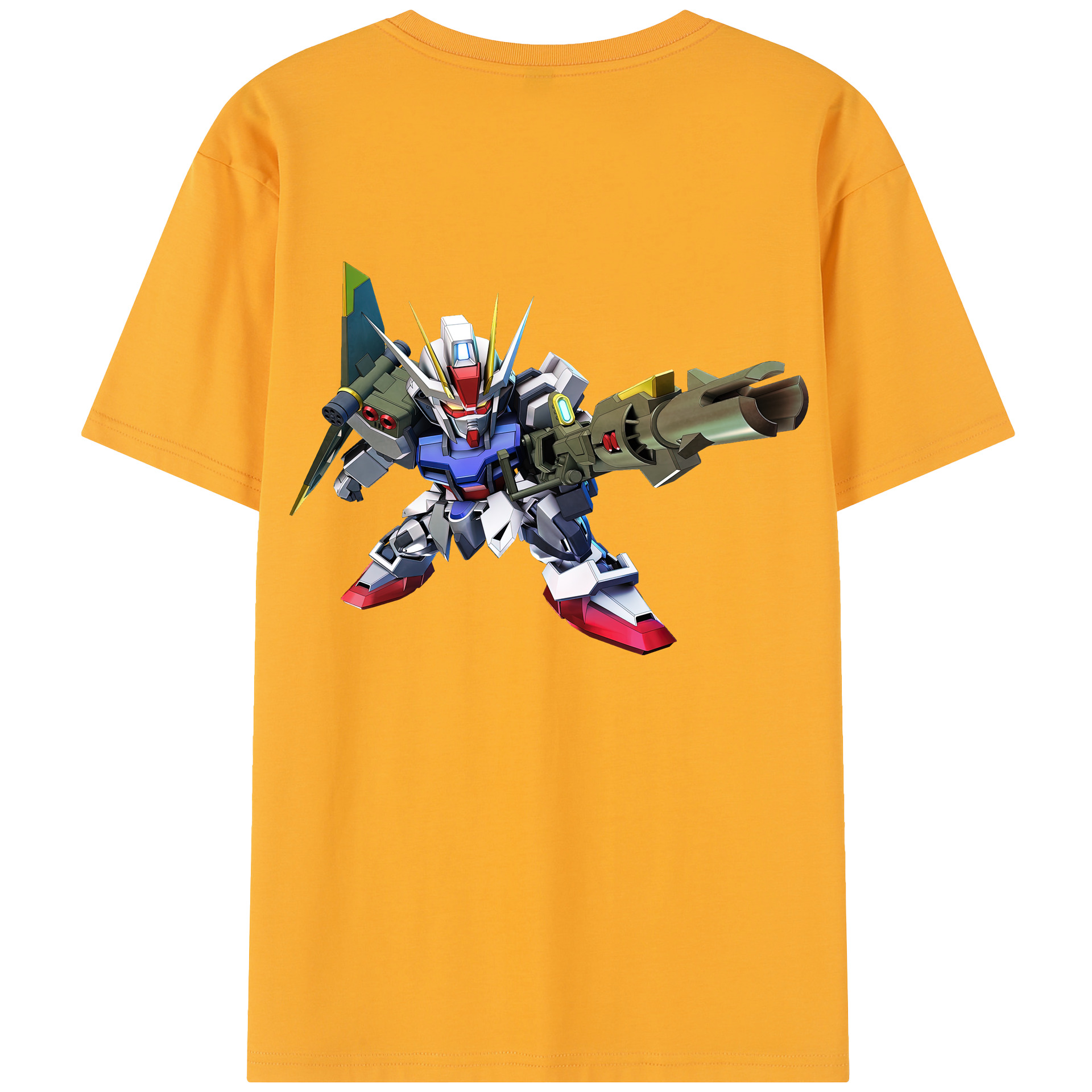 （画像用） 機動戦士ガンダム Mobile Suit Gundam レディース半袖Tシャツ(バックプリント)