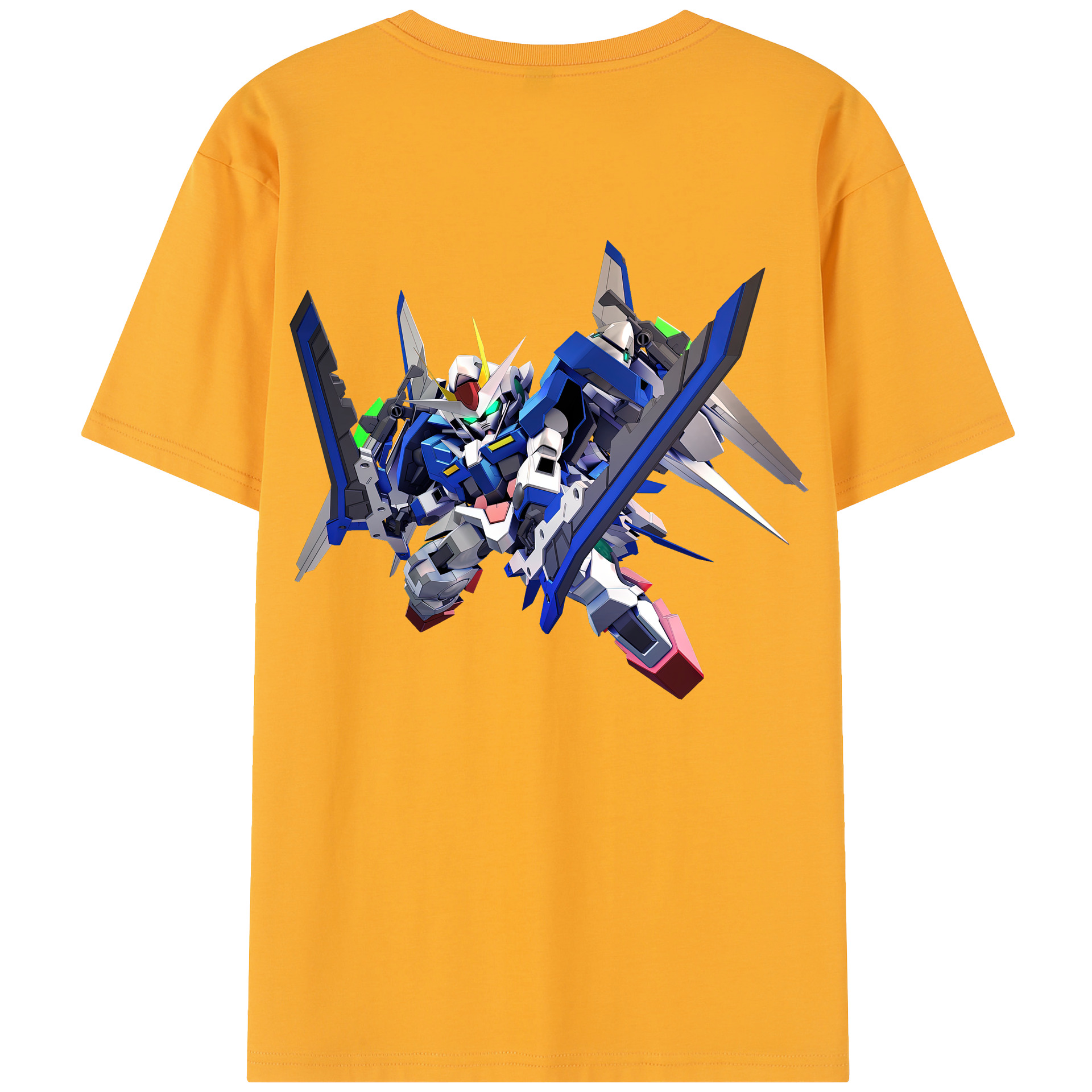 （画像用） 機動戦士ガンダム Mobile Suit Gundam レディース半袖Tシャツ(バックプリント)