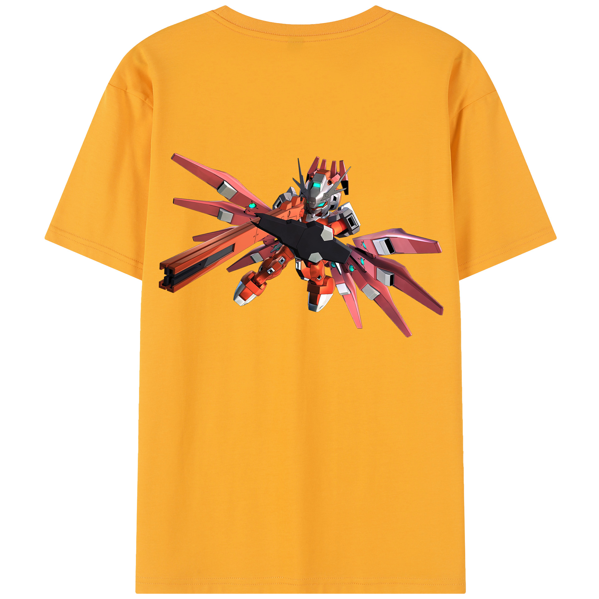 （画像用） 機動戦士ガンダム Mobile Suit Gundam レディース半袖Tシャツ(バックプリント)
