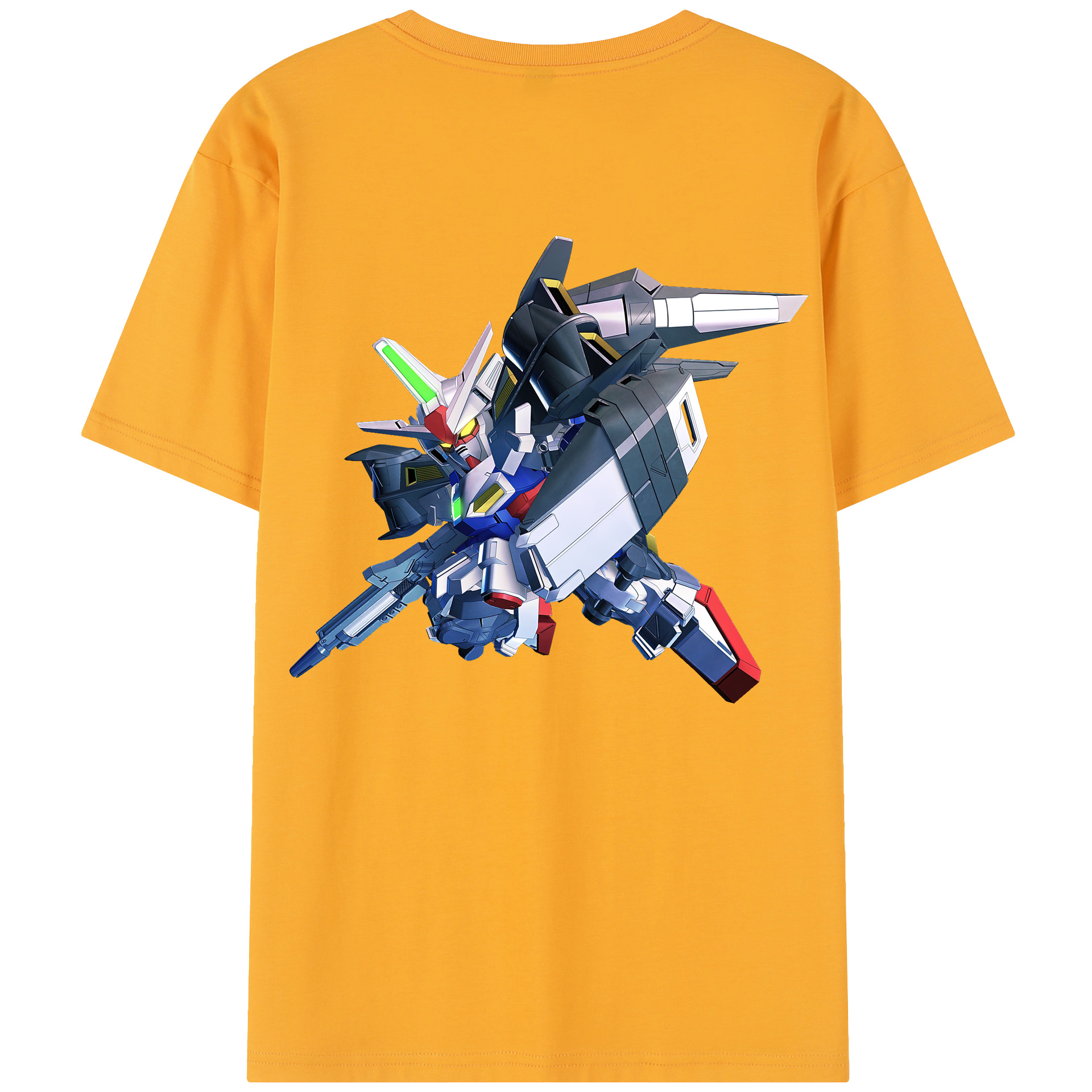 （画像用） 機動戦士ガンダム Mobile Suit Gundam レディース半袖Tシャツ(バックプリント)