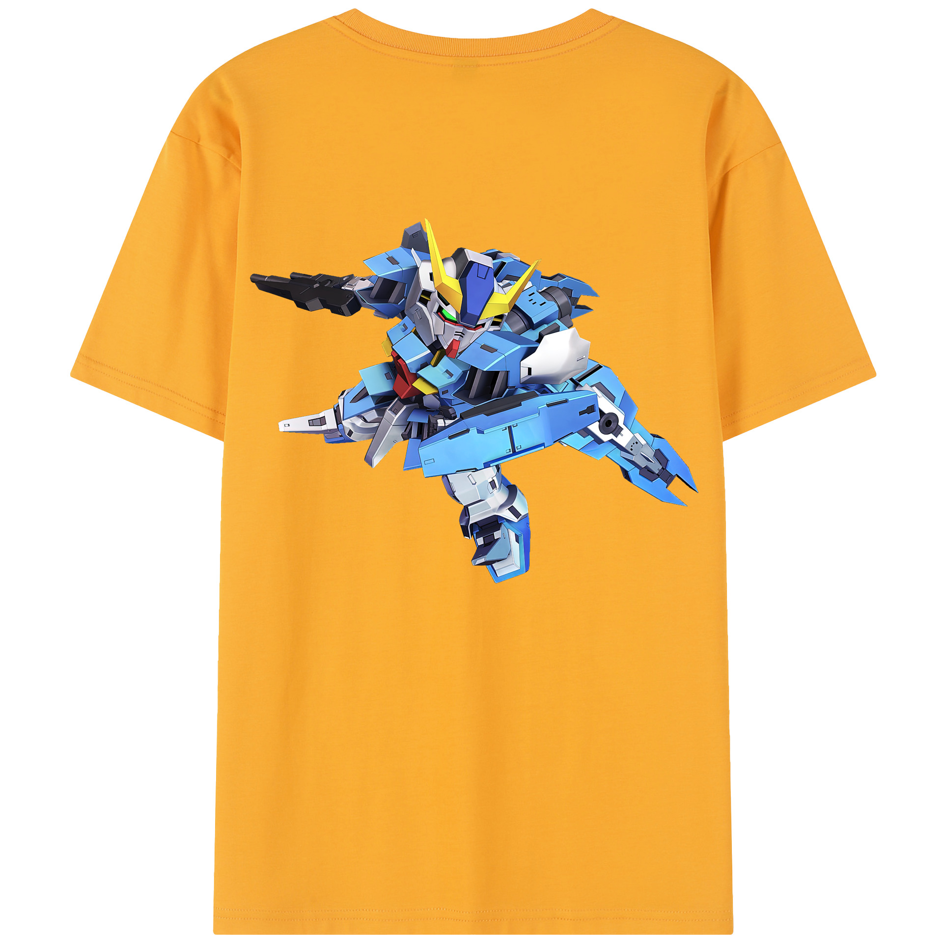 （画像用） 機動戦士ガンダム Mobile Suit Gundam レディース半袖Tシャツ(バックプリント)