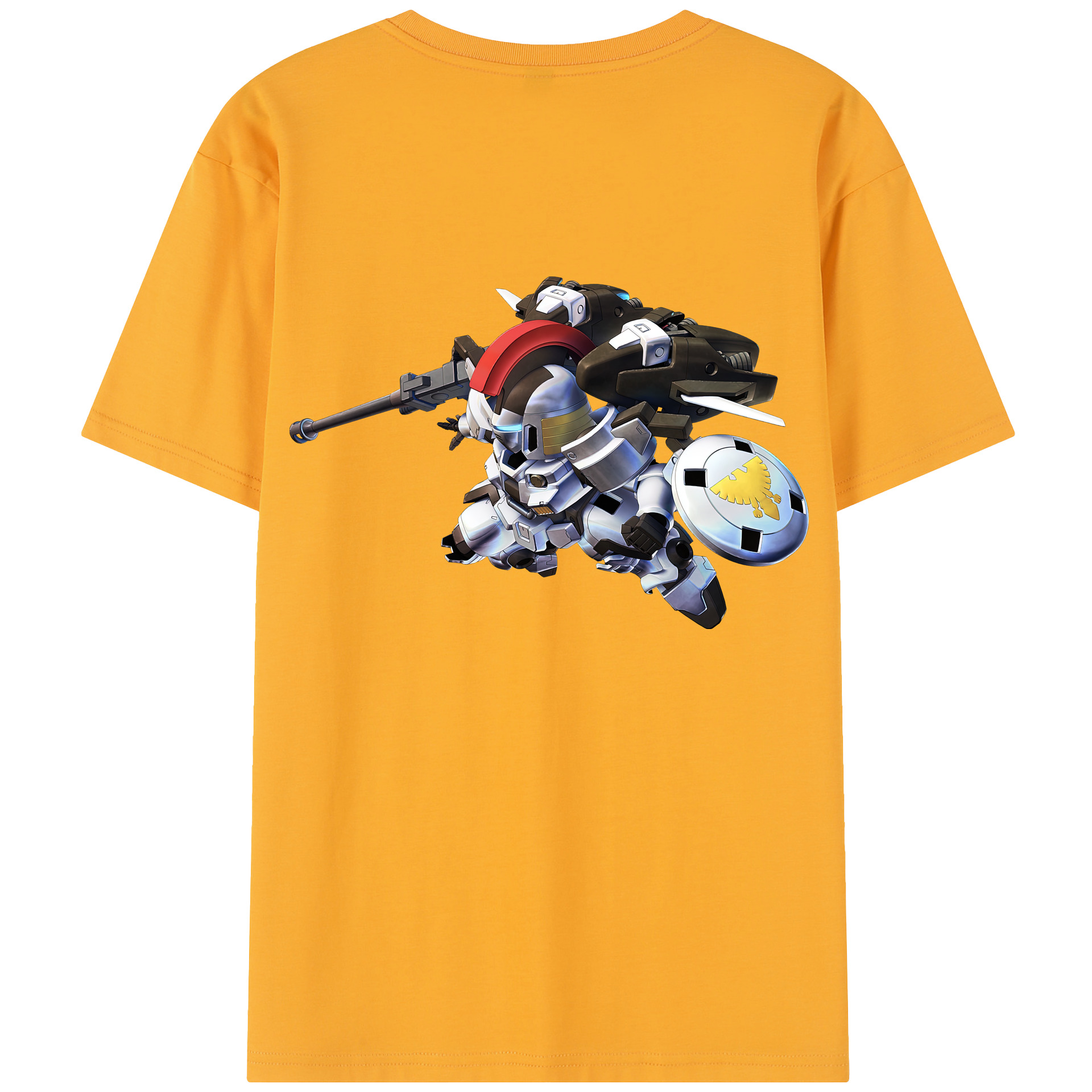 （画像用） 機動戦士ガンダム Mobile Suit Gundam レディース半袖Tシャツ(バックプリント)