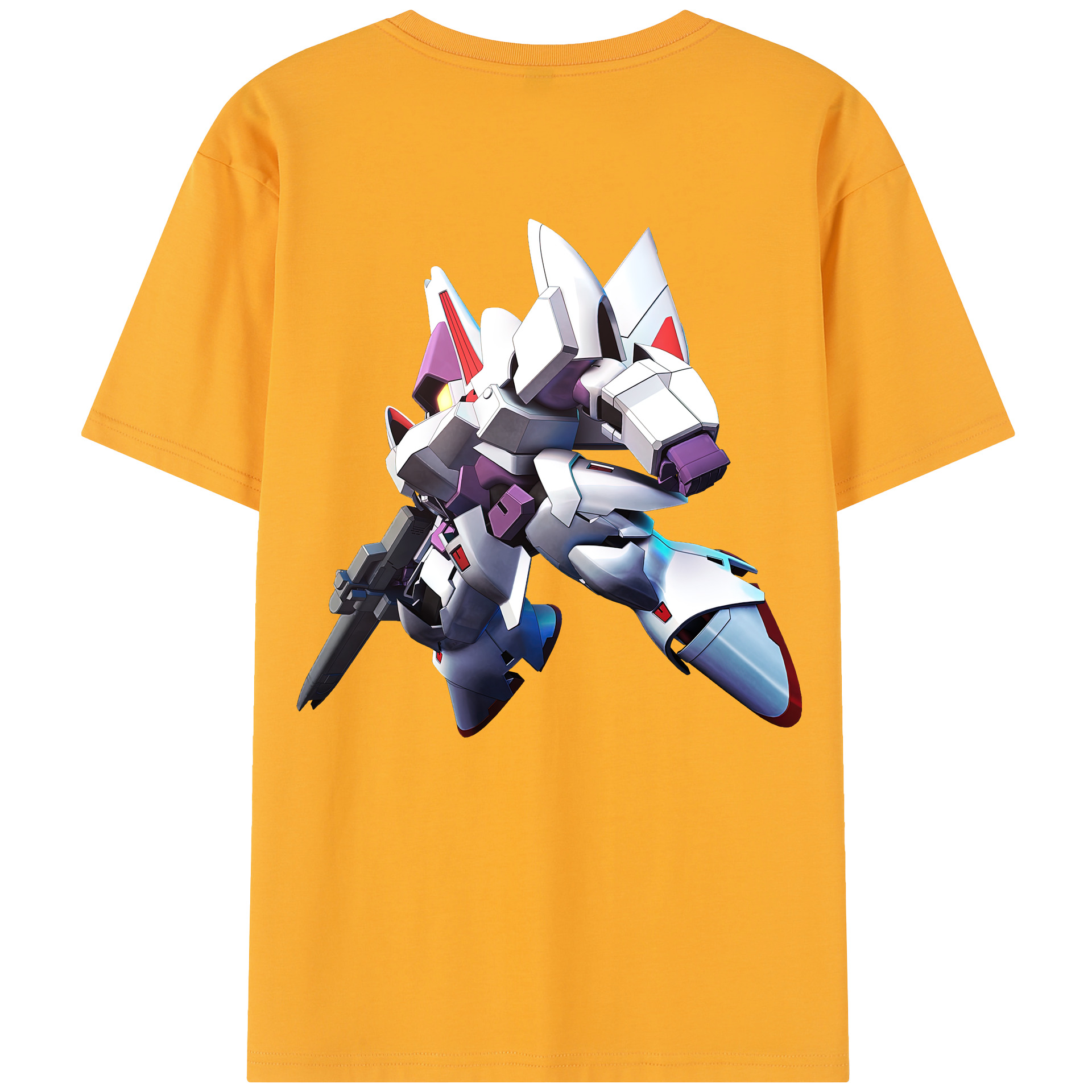 （画像用） 機動戦士ガンダム Mobile Suit Gundam レディース半袖Tシャツ(バックプリント)