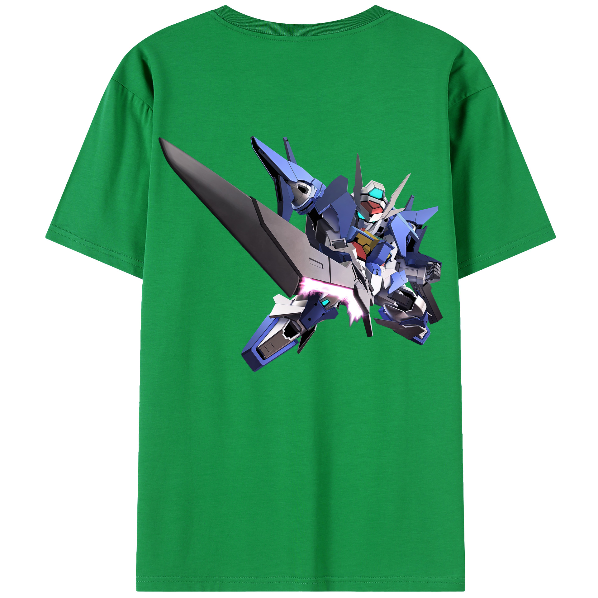 （画像用） 機動戦士ガンダム Mobile Suit Gundam レディース半袖Tシャツ(バックプリント)