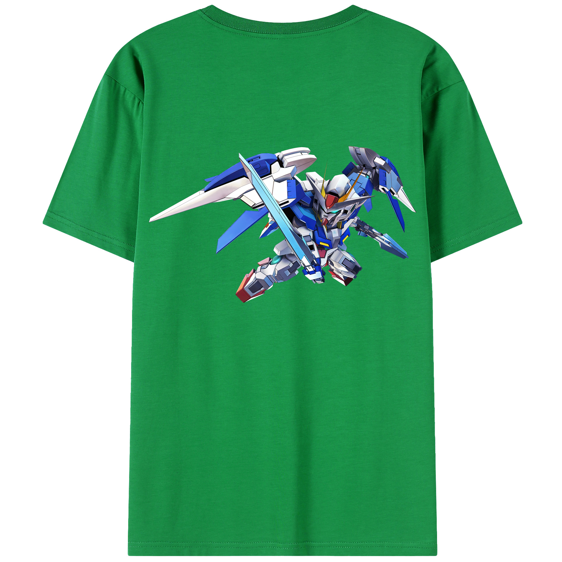 （画像用） 機動戦士ガンダム Mobile Suit Gundam レディース半袖Tシャツ(バックプリント)