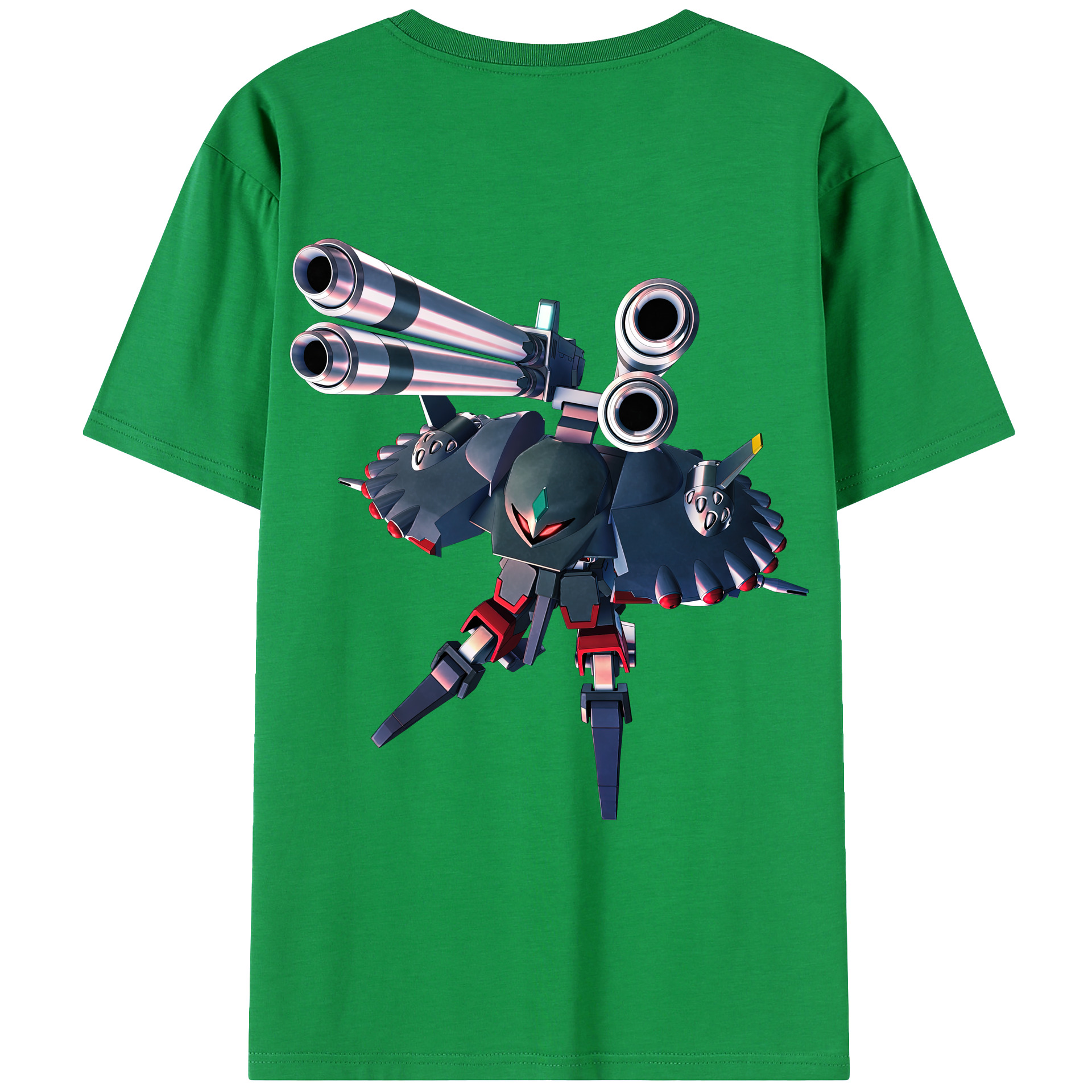 （画像用） 機動戦士ガンダム Mobile Suit Gundam レディース半袖Tシャツ(バックプリント)