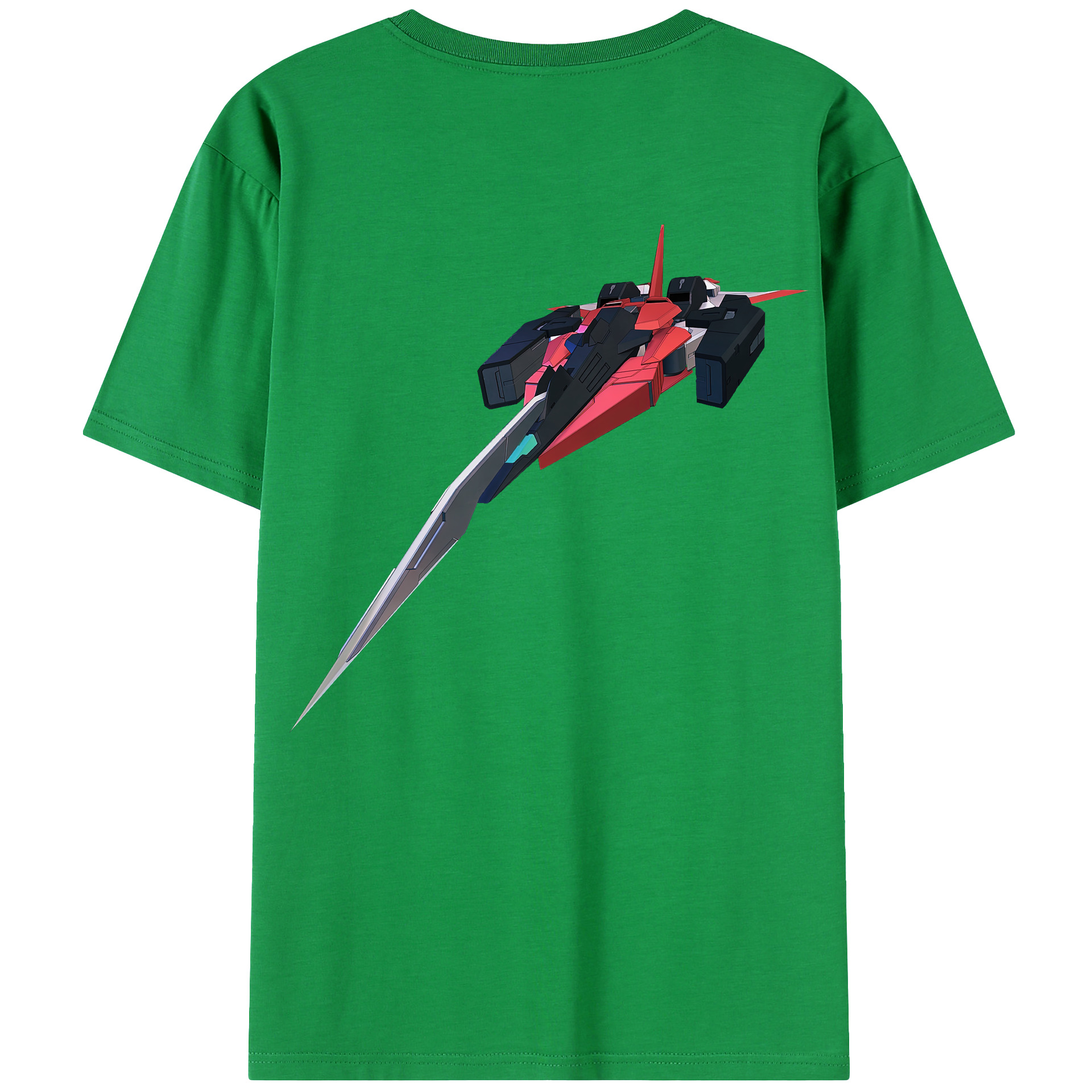 （画像用） 機動戦士ガンダム Mobile Suit Gundam レディース半袖Tシャツ(バックプリント)