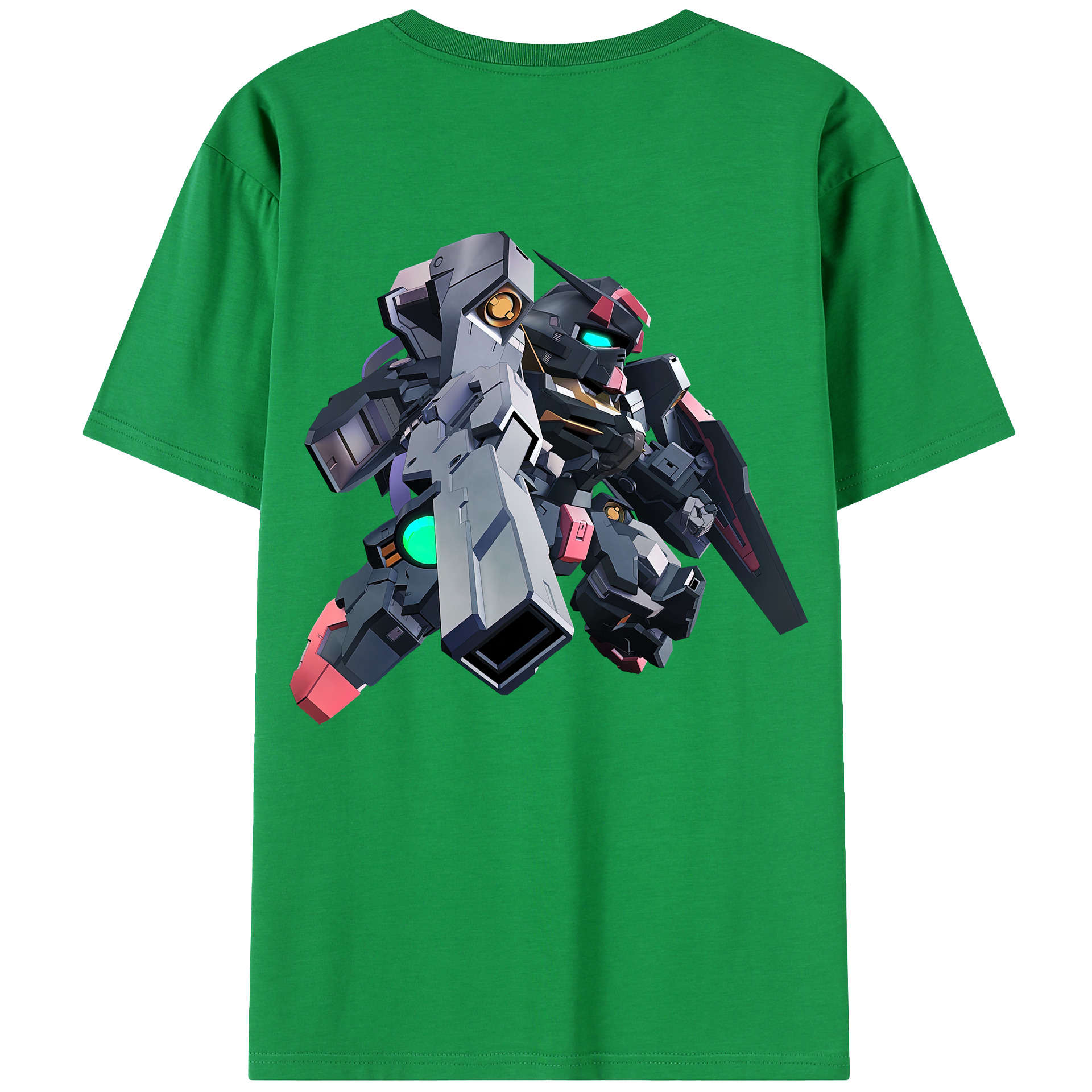 （画像用） 機動戦士ガンダム Mobile Suit Gundam レディース半袖Tシャツ(バックプリント)