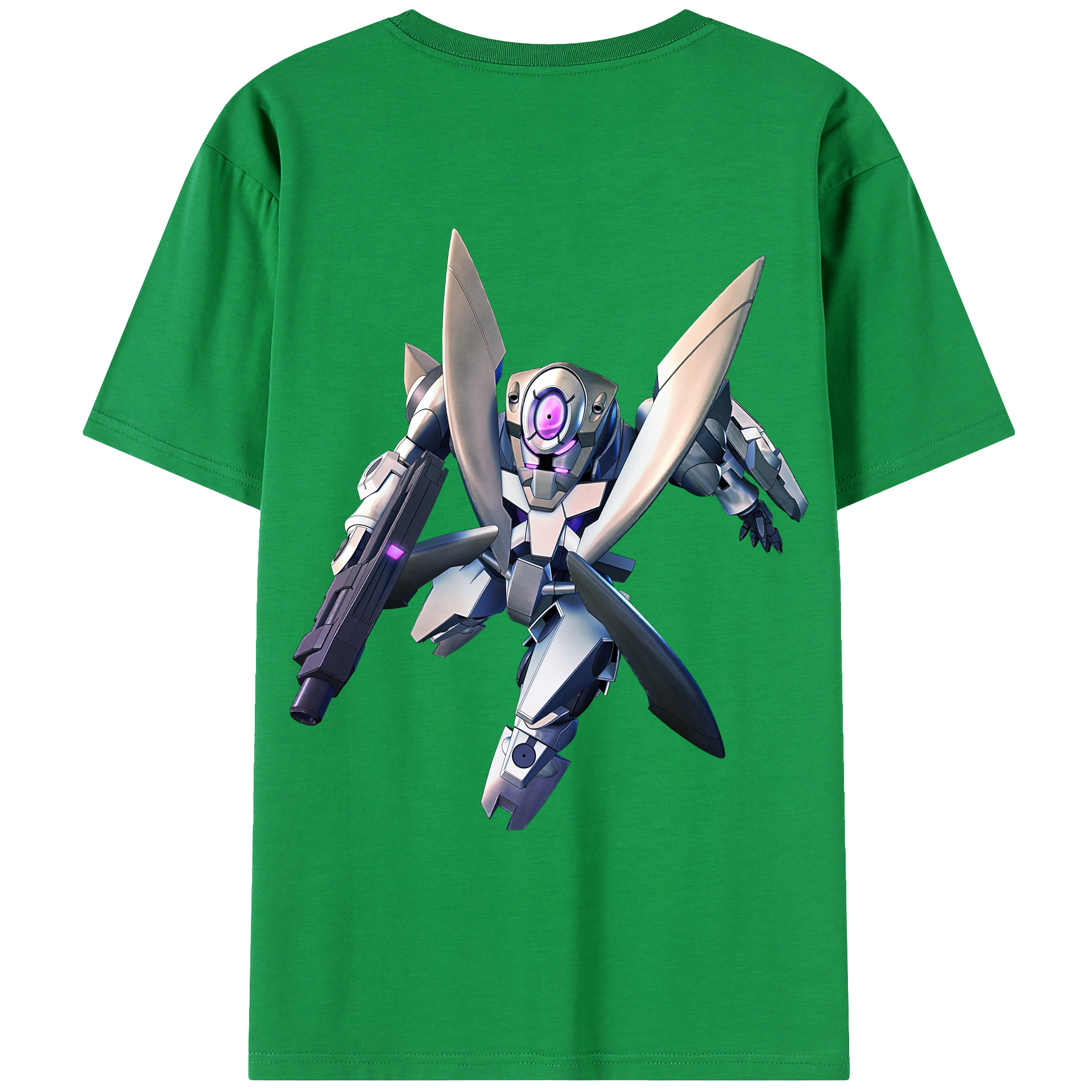 （画像用） 機動戦士ガンダム Mobile Suit Gundam レディース半袖Tシャツ(バックプリント)