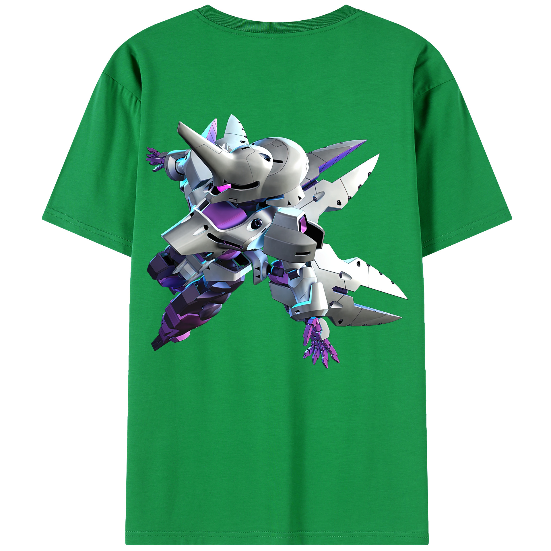 （画像用） 機動戦士ガンダム Mobile Suit Gundam レディース半袖Tシャツ(バックプリント)