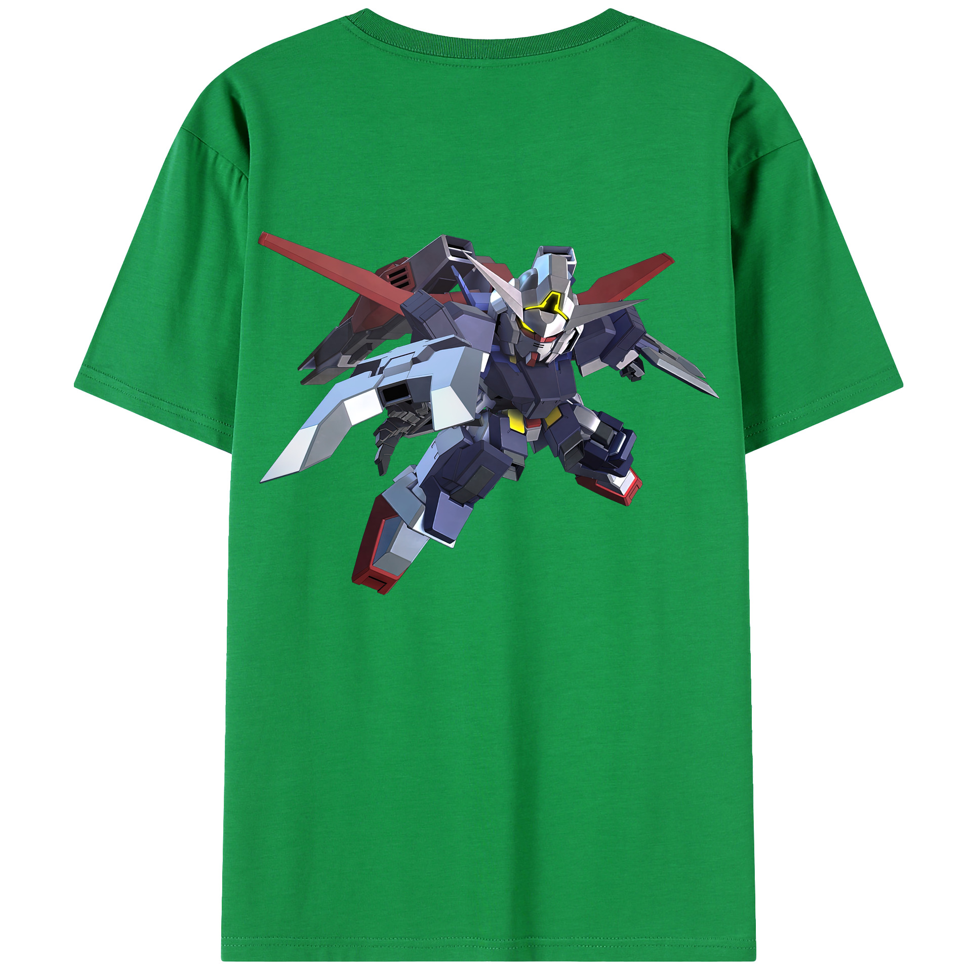（画像用） 機動戦士ガンダム Mobile Suit Gundam レディース半袖Tシャツ(バックプリント)