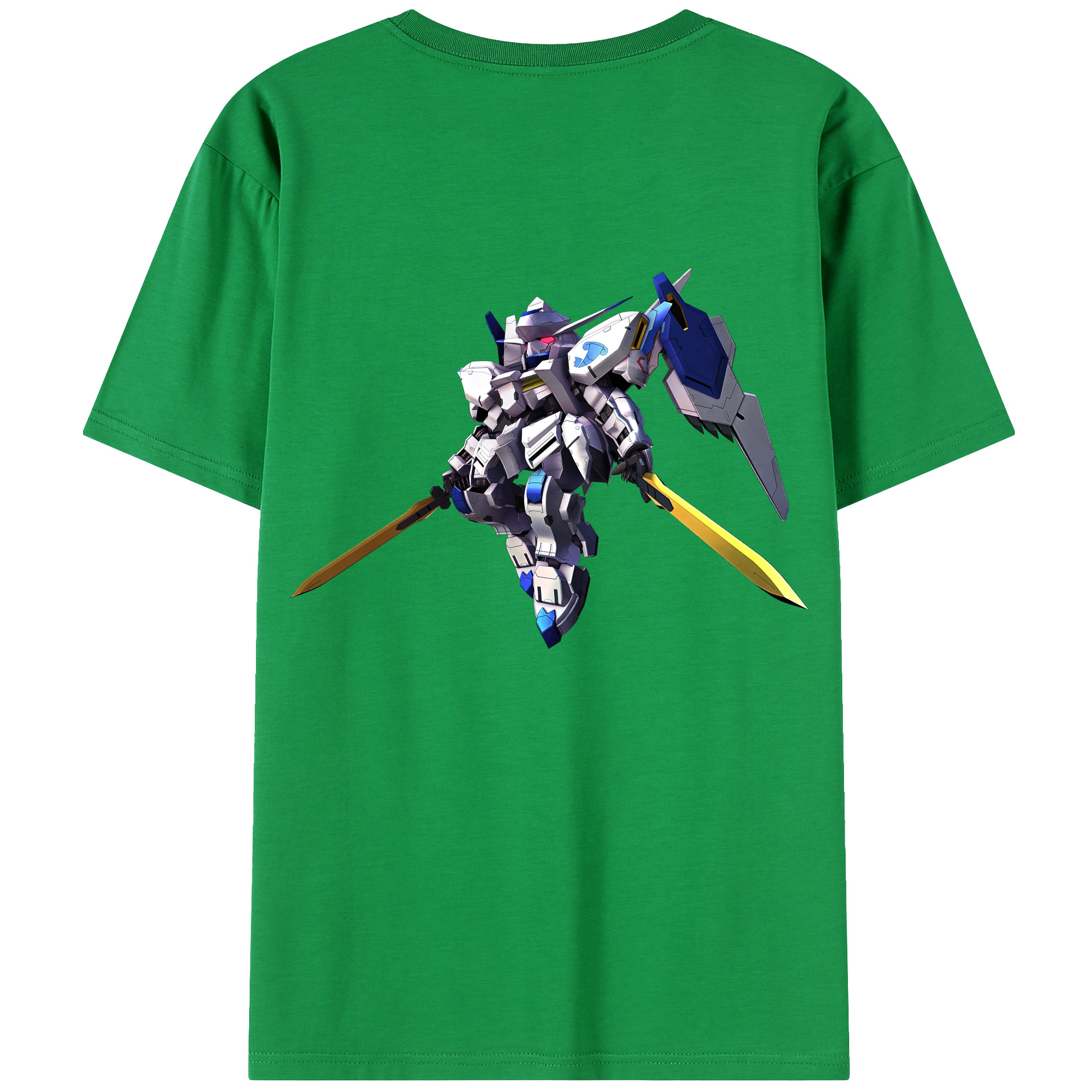 （画像用） 機動戦士ガンダム Mobile Suit Gundam レディース半袖Tシャツ(バックプリント)