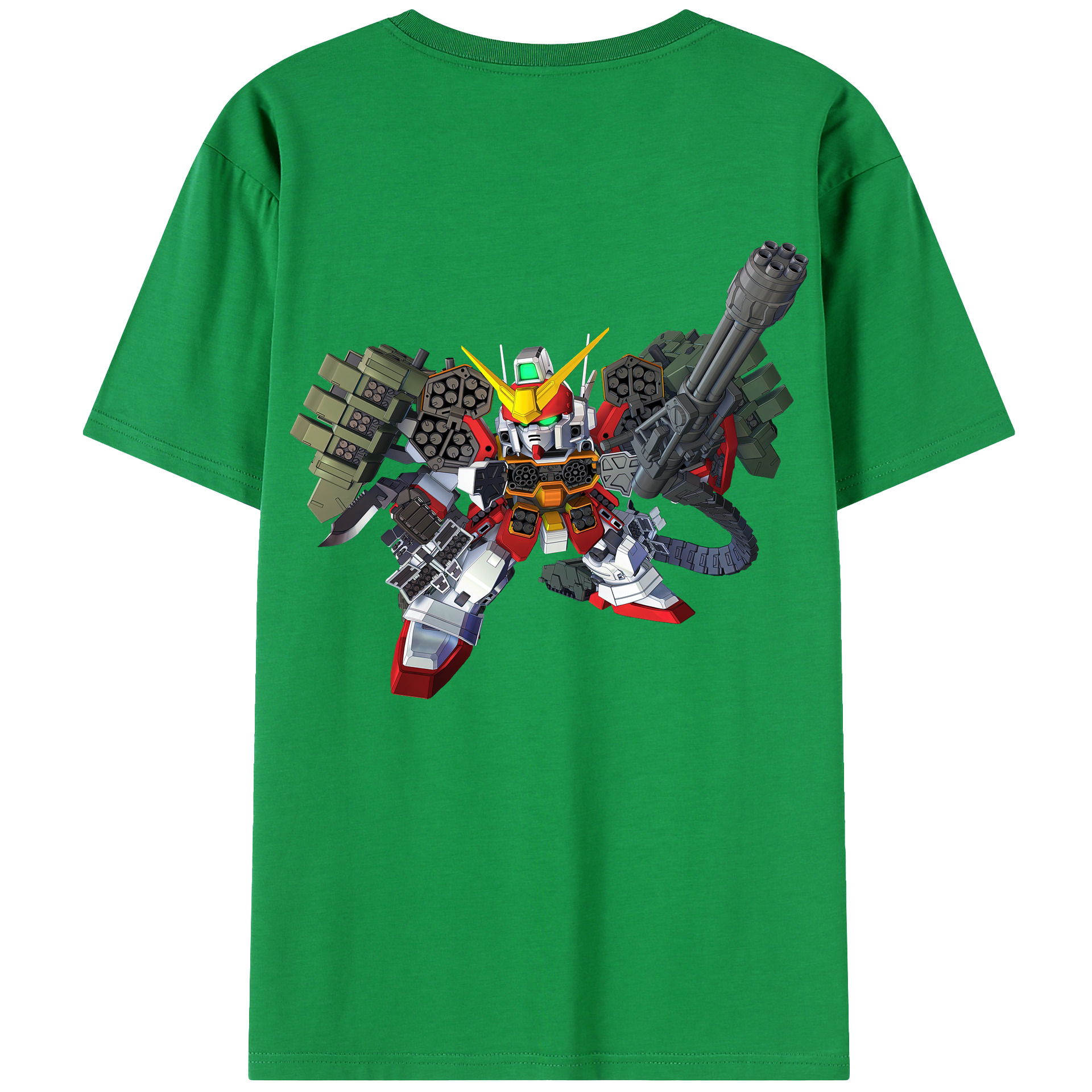（画像用） 機動戦士ガンダム Mobile Suit Gundam レディース半袖Tシャツ(バックプリント)