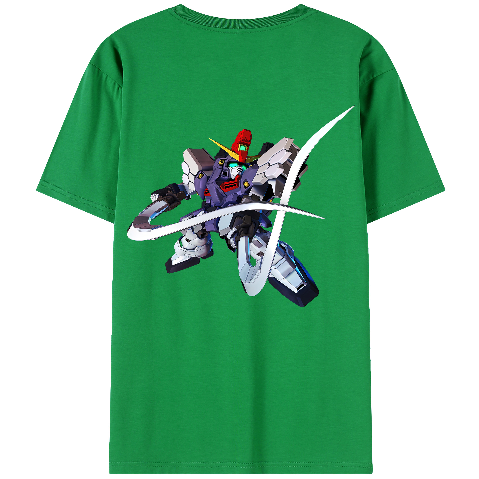 （画像用） 機動戦士ガンダム Mobile Suit Gundam レディース半袖Tシャツ(バックプリント)