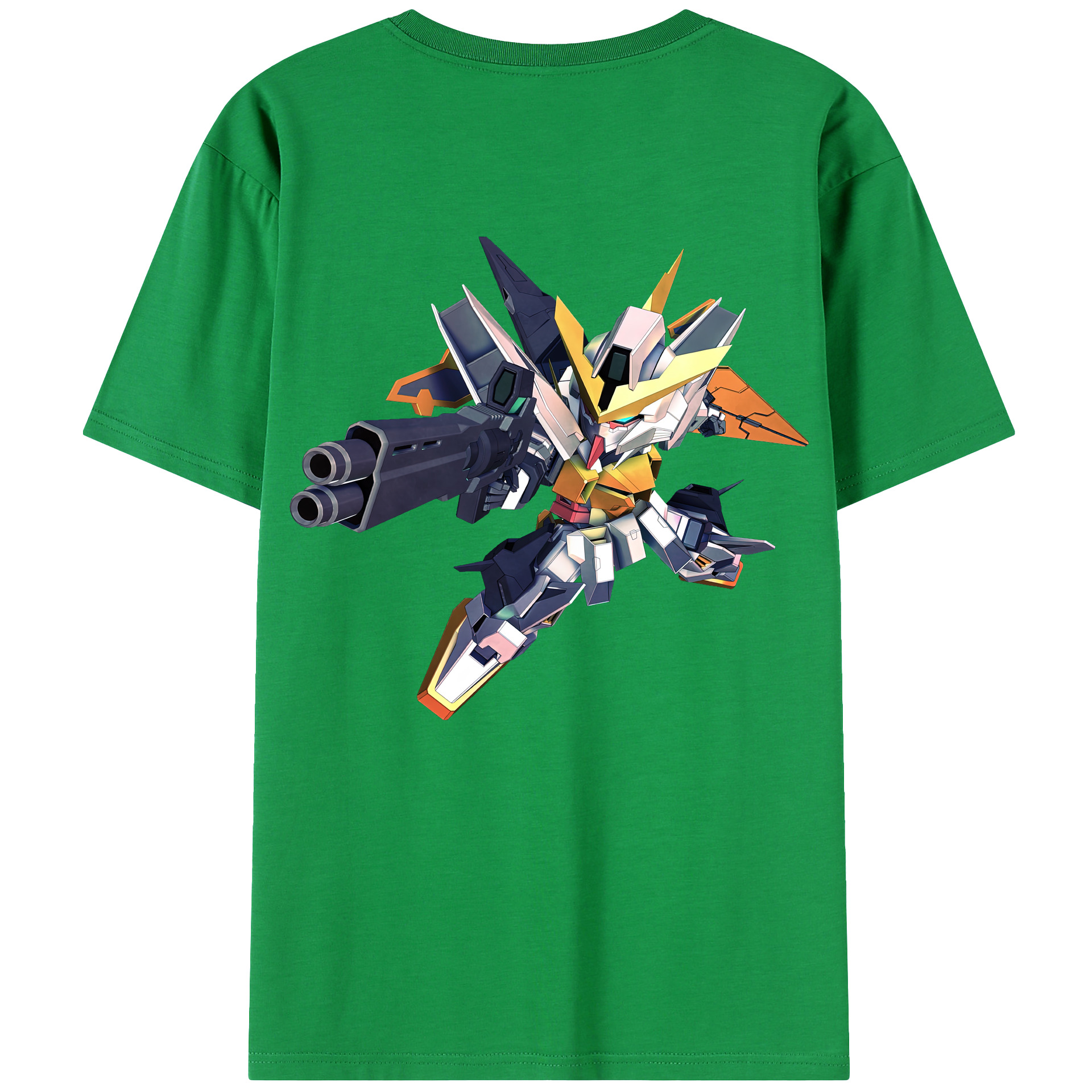 （画像用） 機動戦士ガンダム Mobile Suit Gundam レディース半袖Tシャツ(バックプリント)