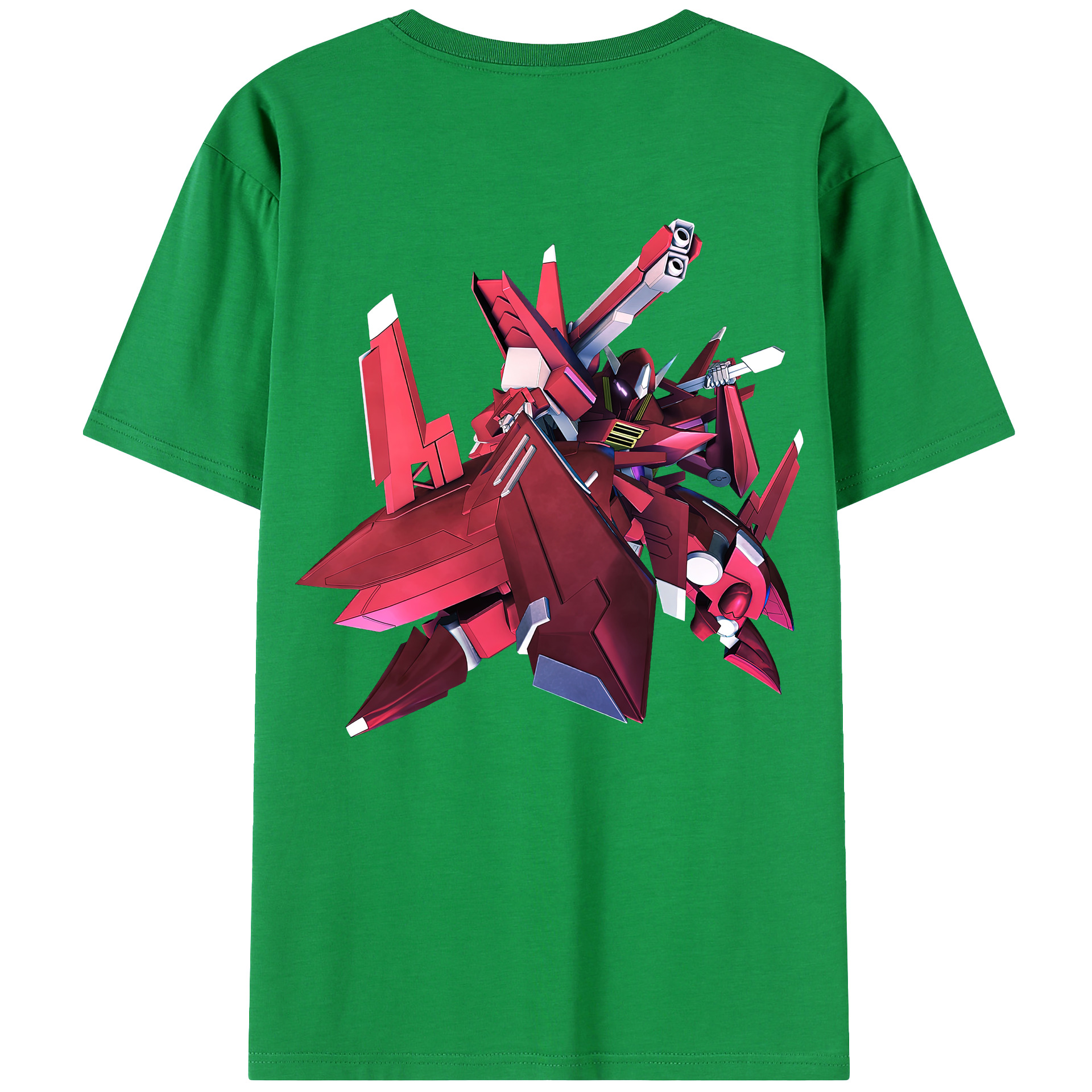 （画像用） 機動戦士ガンダム Mobile Suit Gundam レディース半袖Tシャツ(バックプリント)