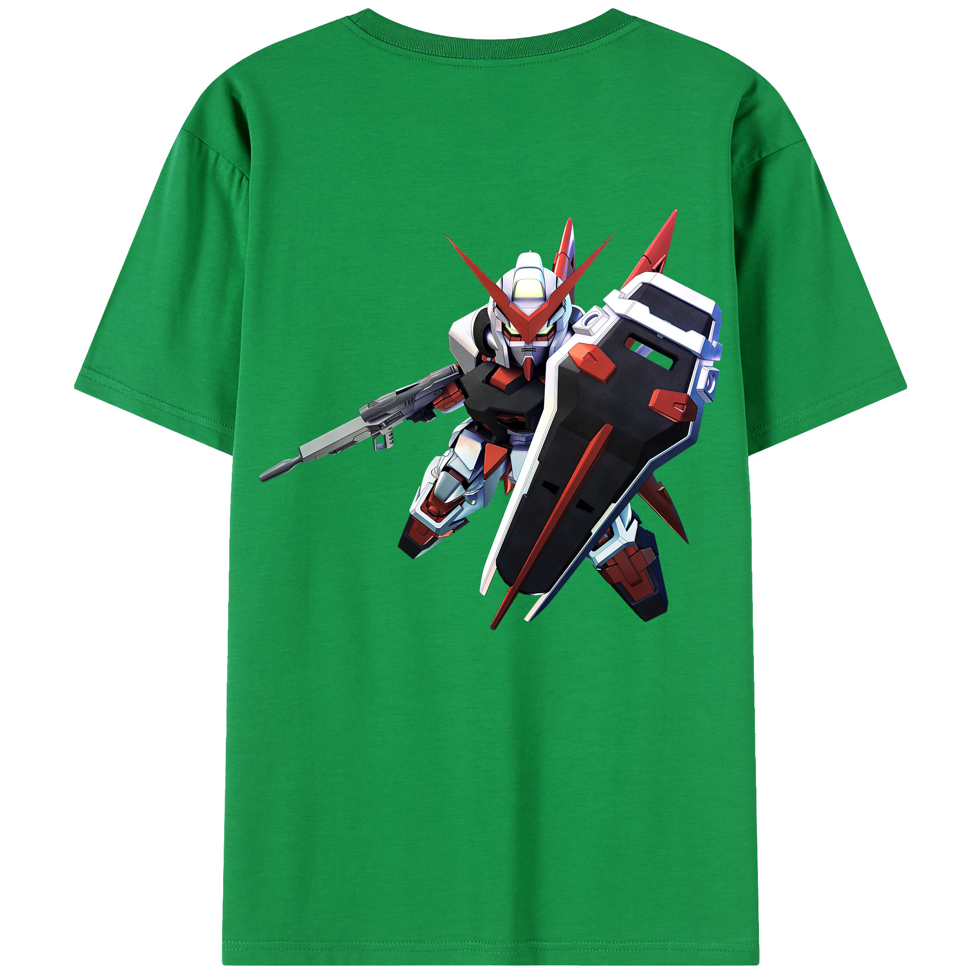 （画像用） 機動戦士ガンダム Mobile Suit Gundam レディース半袖Tシャツ(バックプリント)