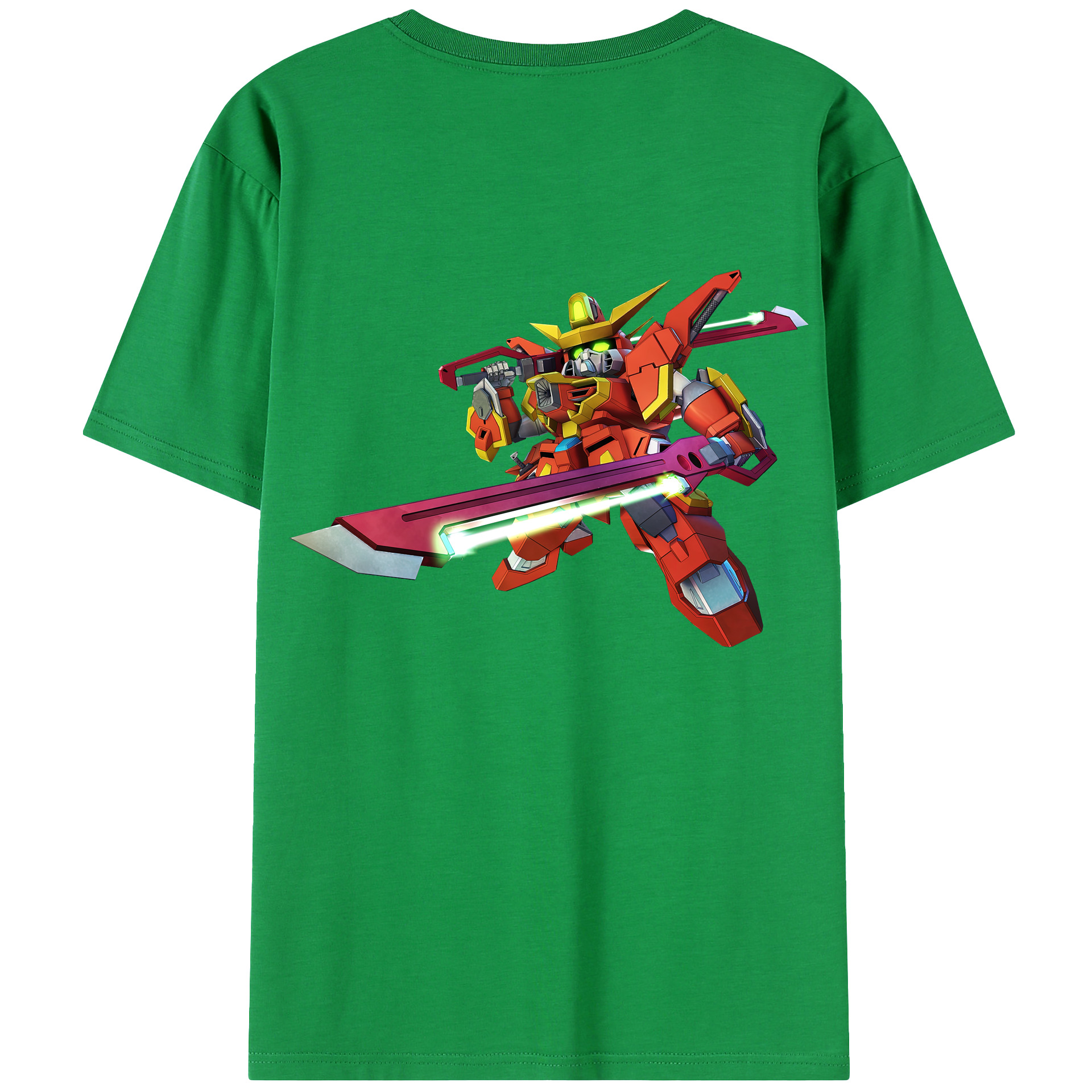 （画像用） 機動戦士ガンダム Mobile Suit Gundam レディース半袖Tシャツ(バックプリント)