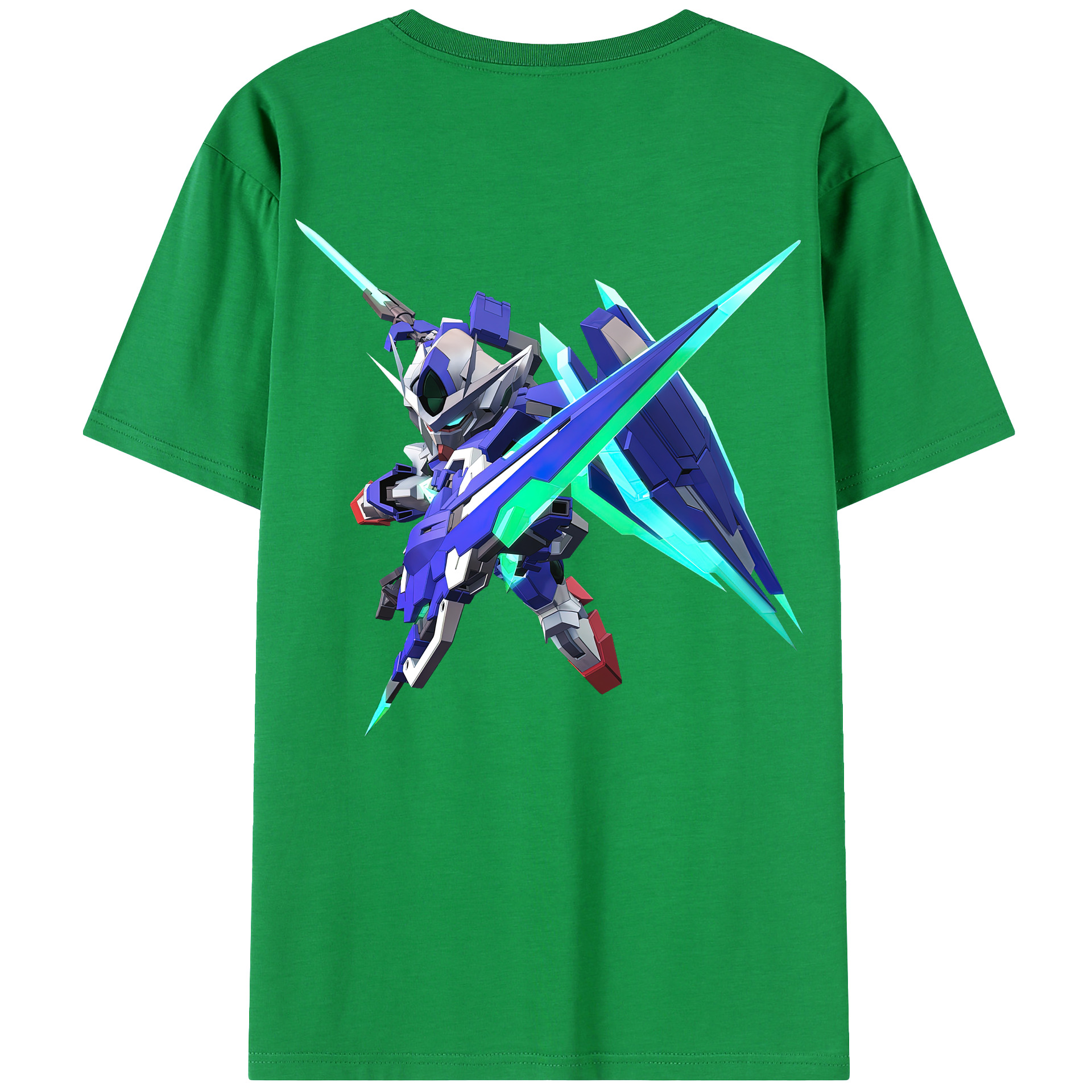 （画像用） 機動戦士ガンダム Mobile Suit Gundam レディース半袖Tシャツ(バックプリント)